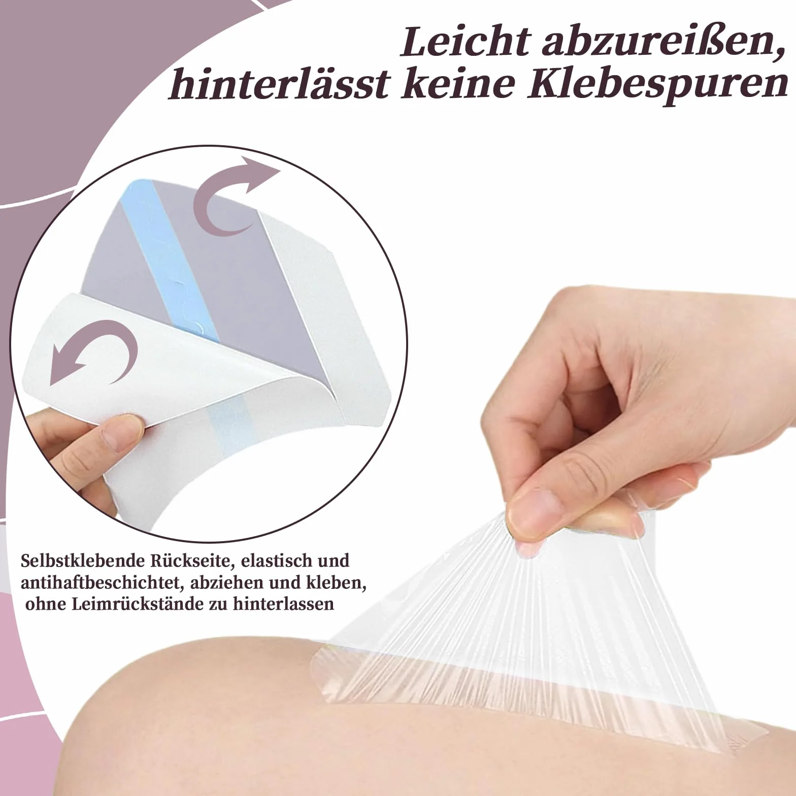 Parches antirozaduras para muslos 12 unidades protección invisible mujer almohadillas antifricción transpirables