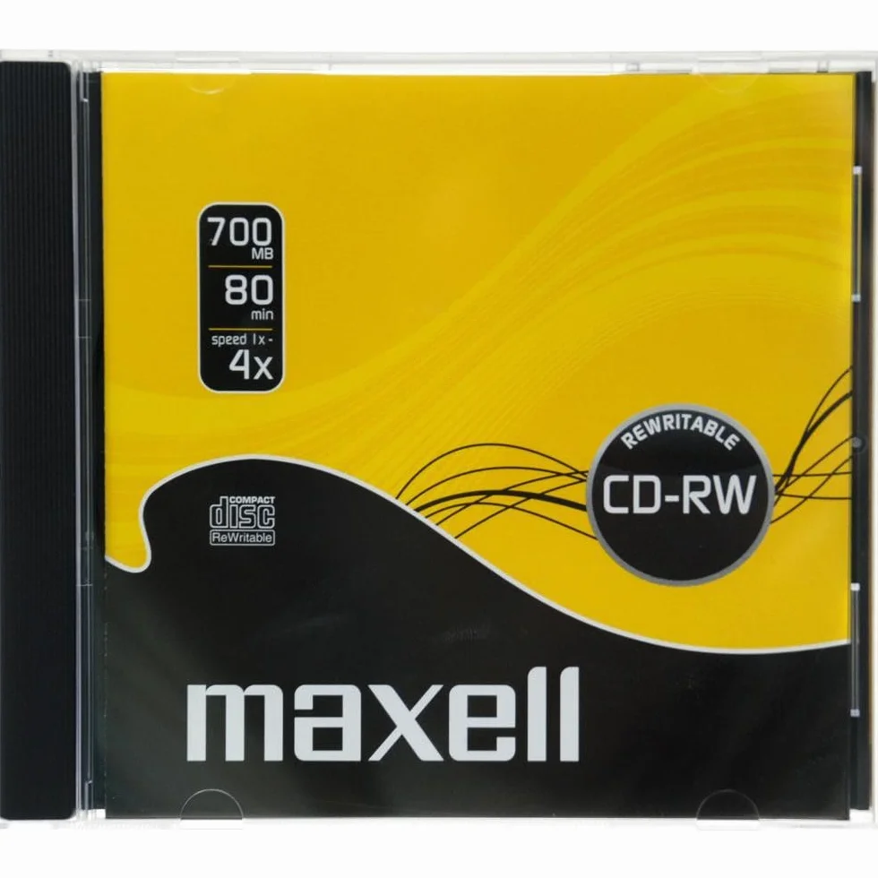 Maxell CD-RW 80 700MB Silver 1-4X