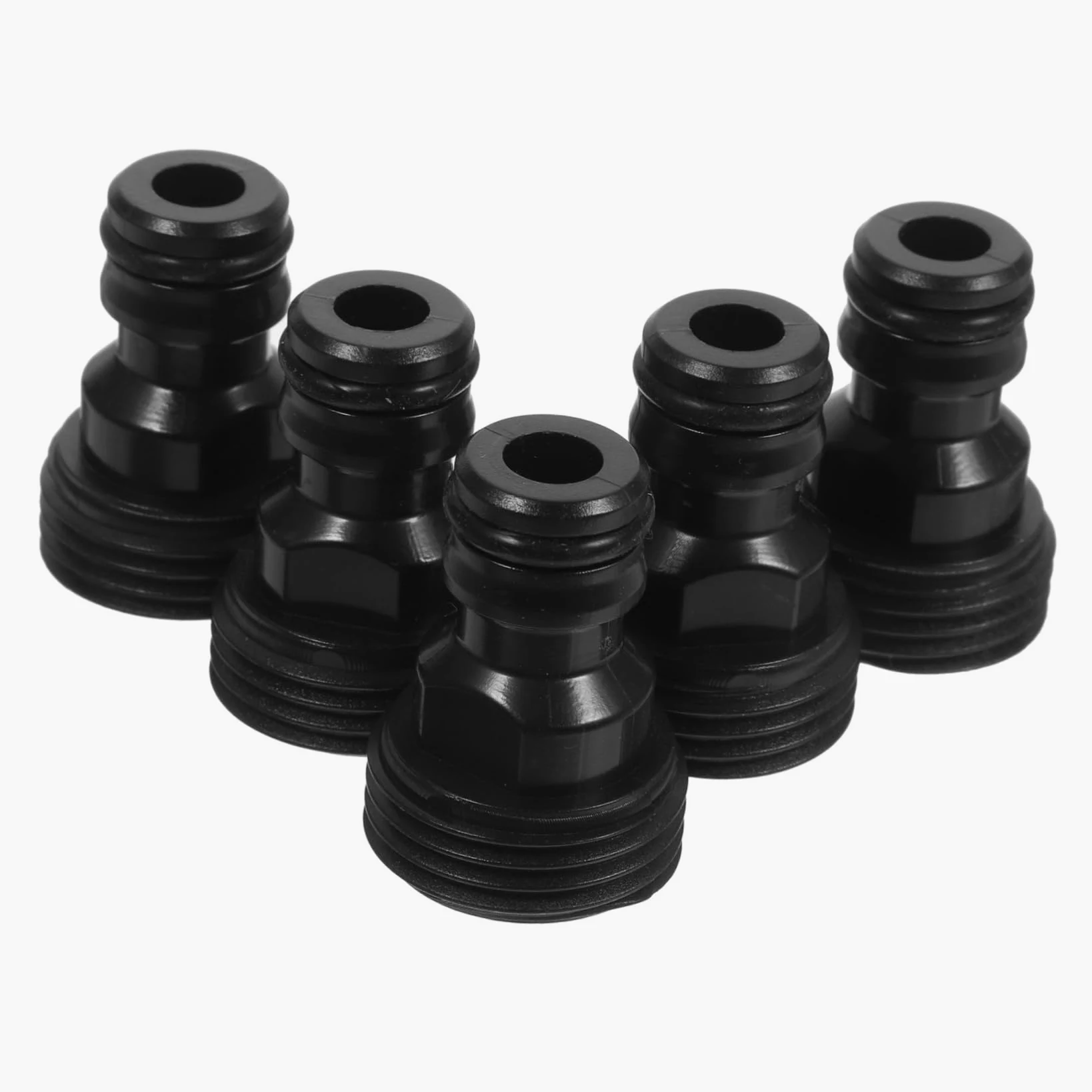 Happyyami 5 Juegos Adaptador De Lavadora Tubería Adaptador De Grifo A Manguera Adaptador Manguera Rápido Adaptador Manguera Acoplador De Manguera De Lavadora El Plastico 5 Piezas * 5