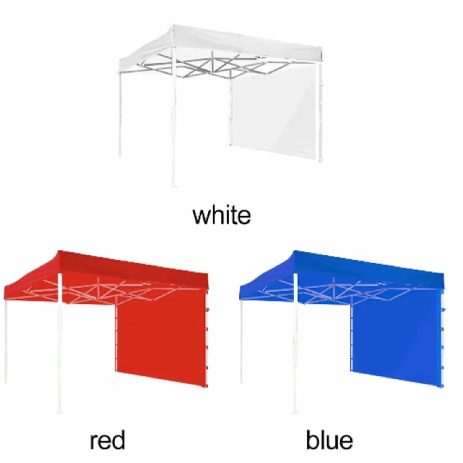 Cochera Exterior Toldos instantáneos para Exteriores, protección Solar instantánea, Tela Oxford, Plegable, para Tienda de campaña. Toldo de Coche(White)