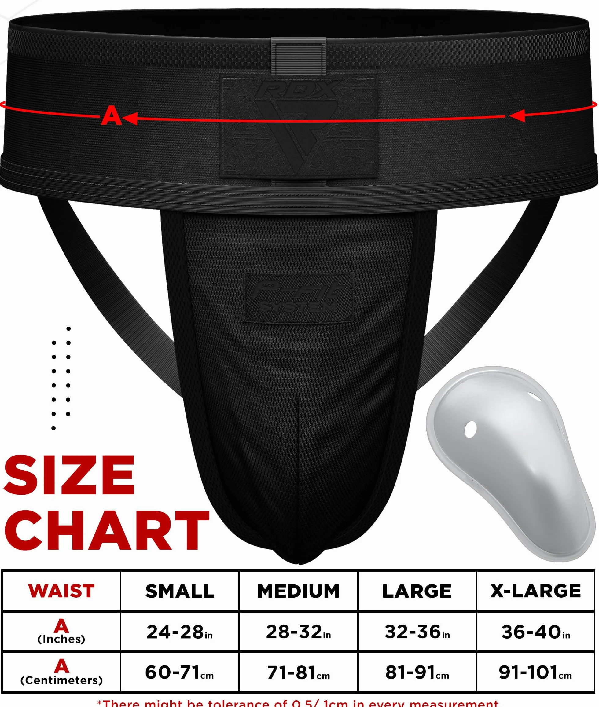 RDX Coquilla Proteccion Boxeo MMA Protector Ingle Suspensorios Artes Marciales