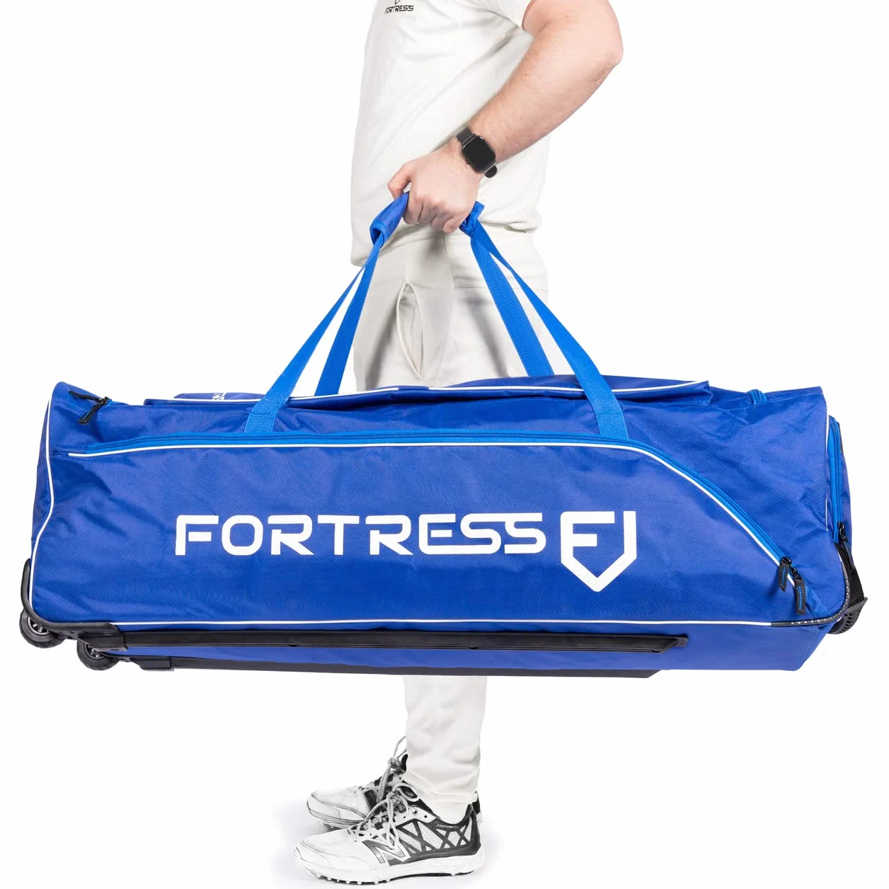 FORTRESS Original Bolsa de Cricket con Ruedas