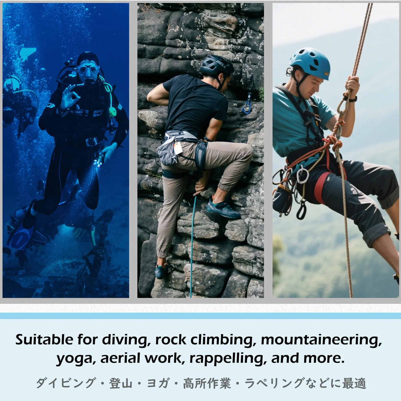 TRIWONDER Descensor de Escalada Aluminio 35KN Rappel Figura 8 Accesorio