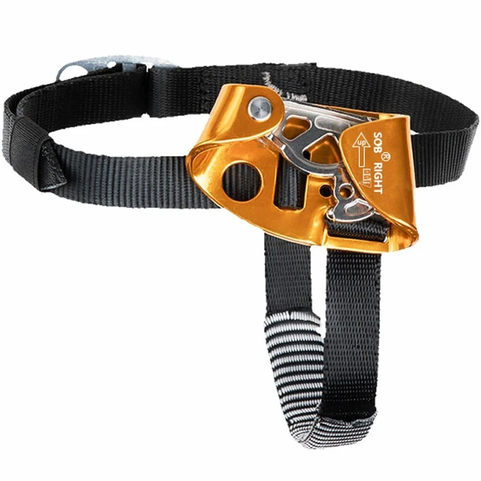 Quick-Step Ascensor De Pie para Escalada, Pie Derecho E Izquierdo, Equipo Protección Montañismo
