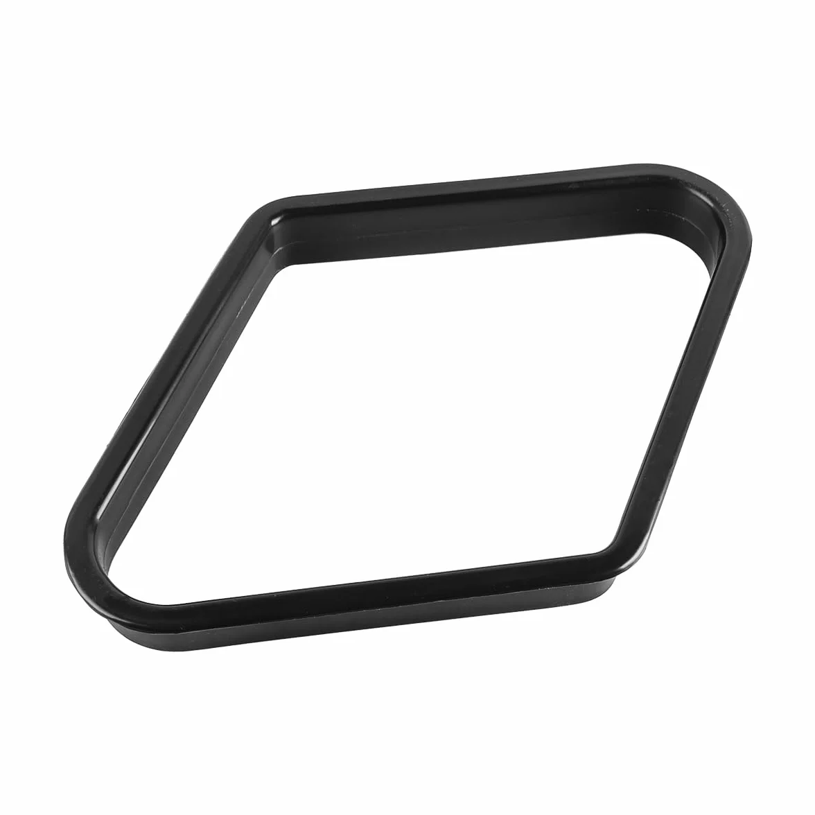 Soporte Triangular para Mesa de Billar 9 Bolas, Plástico Resistente Negro, 2-1/4 Pulgadas