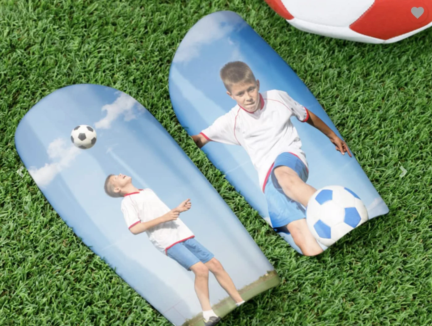 Espinilleras Personalizadas con Foto y Dorsal para Niños Adultos
