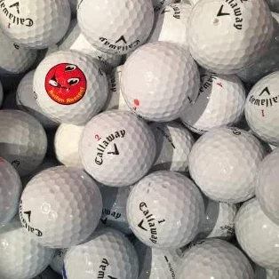 Pelotas de golf Lakeballs Mix 50 unidades calidad AAA/AA blanco