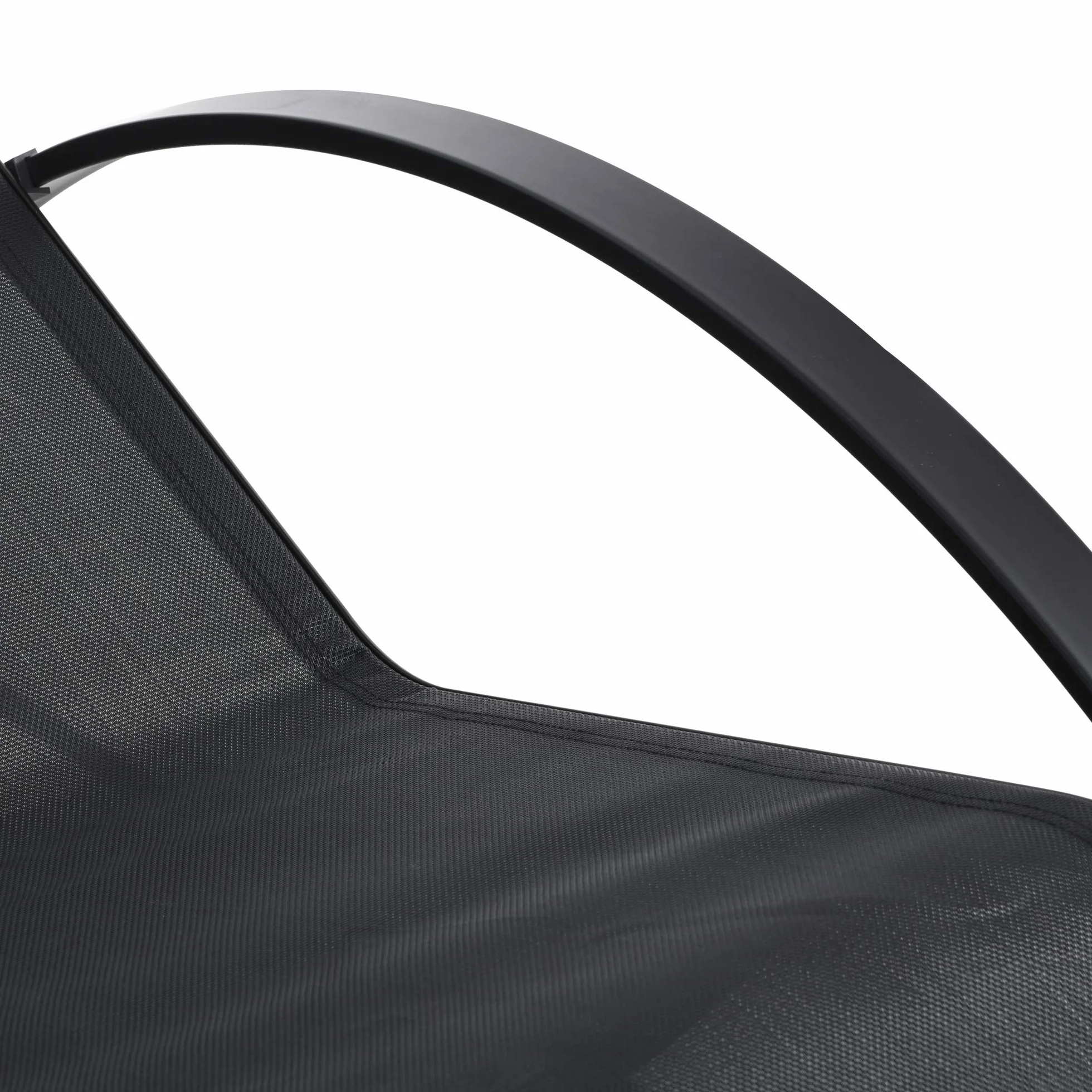 Outsunny Set de 2 Tumbonas Jardín Exterior con Mesa Auxiliar de Vidrio Templado Tumbonas con Respaldo Reposabrazos para Patio Piscina Terraza Exterior Negro