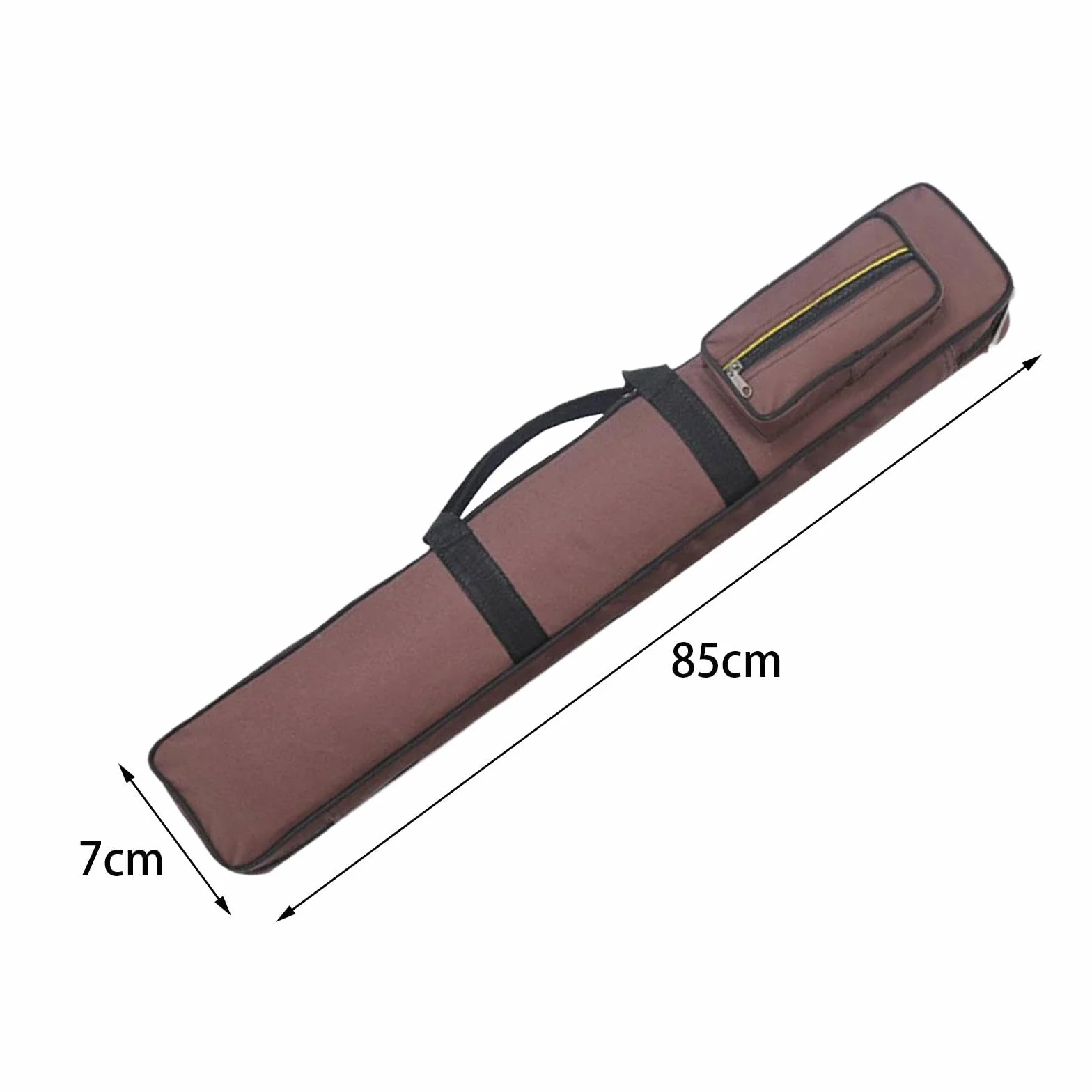 Perfeclan Funda para taco de piscina con 8 agujeros, correa de transporte, resistente a golpes, 1/2, protectora