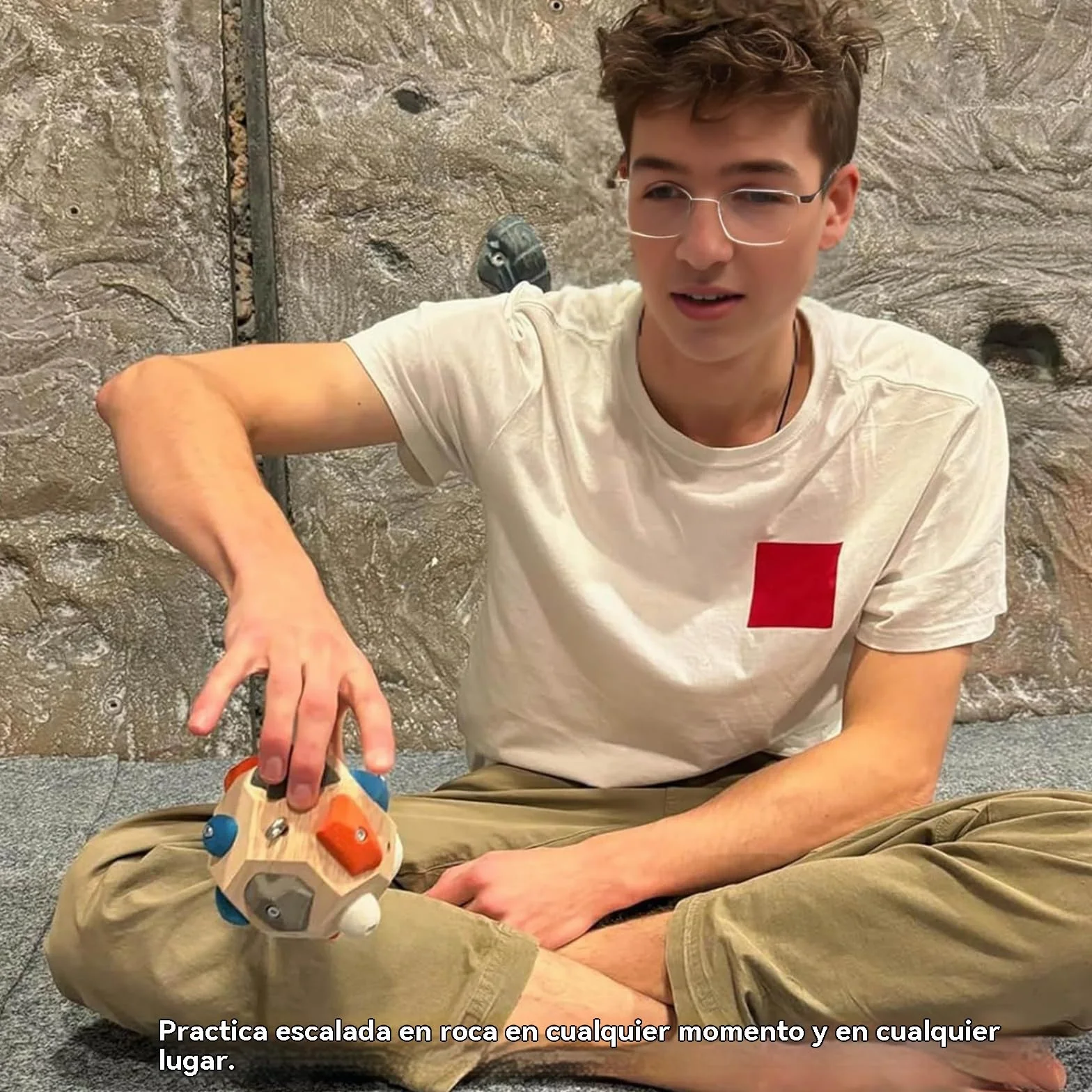 Bloque de Boulder Hecho a Mano - Bola 3D de Entrenamiento para Escalada