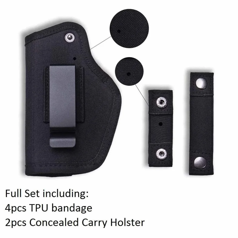 Funda Táctica para Pistola Militar Nailon 900D Glock Grande Mediana