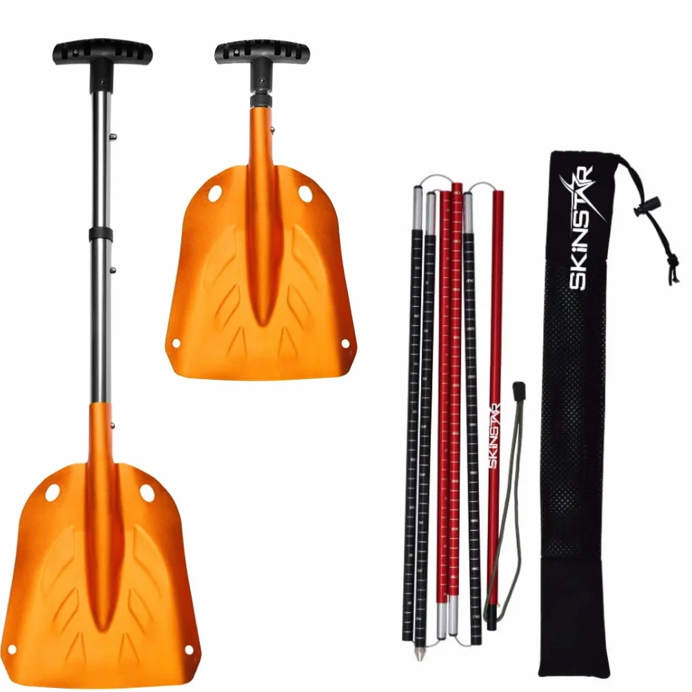 SkinStar Sonda avalanchas 260 cm 320 cm pala nieve plegable aluminio juego