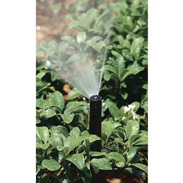 Suinga 50 x Difusor Aspersor de riego Krain NPS 415, 10 cm con tobera 15A, alcance 4,5 metros, negro