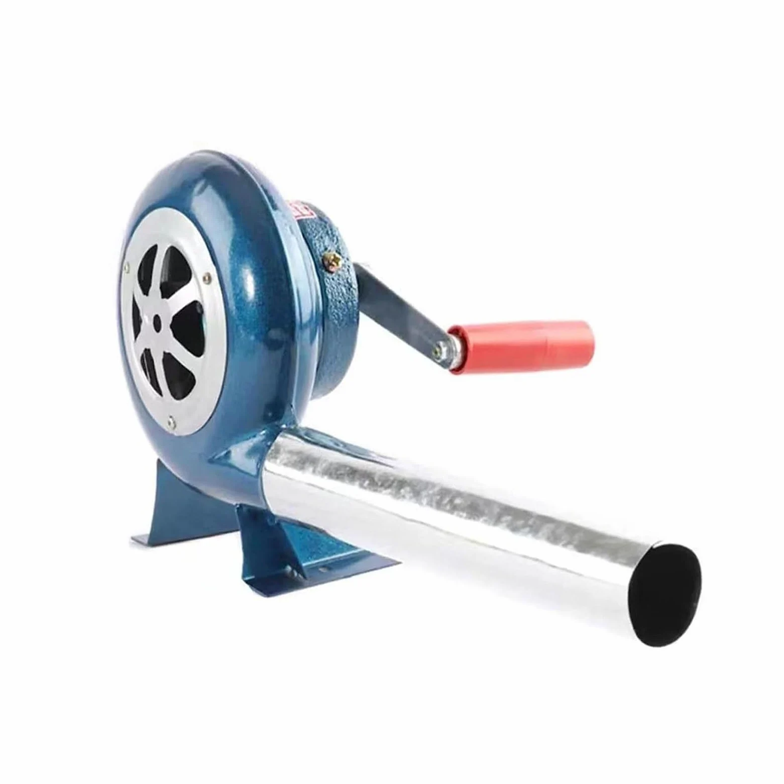 Soplador De Aire De Cocción Manual - Ventilador De La Fragua Del Herrero De La Manivela, Parrilla Del Encendedor Del Carbón De La Fan, Soplador De Barbacoa, Con Conducto De Aire ( Size : 350W )