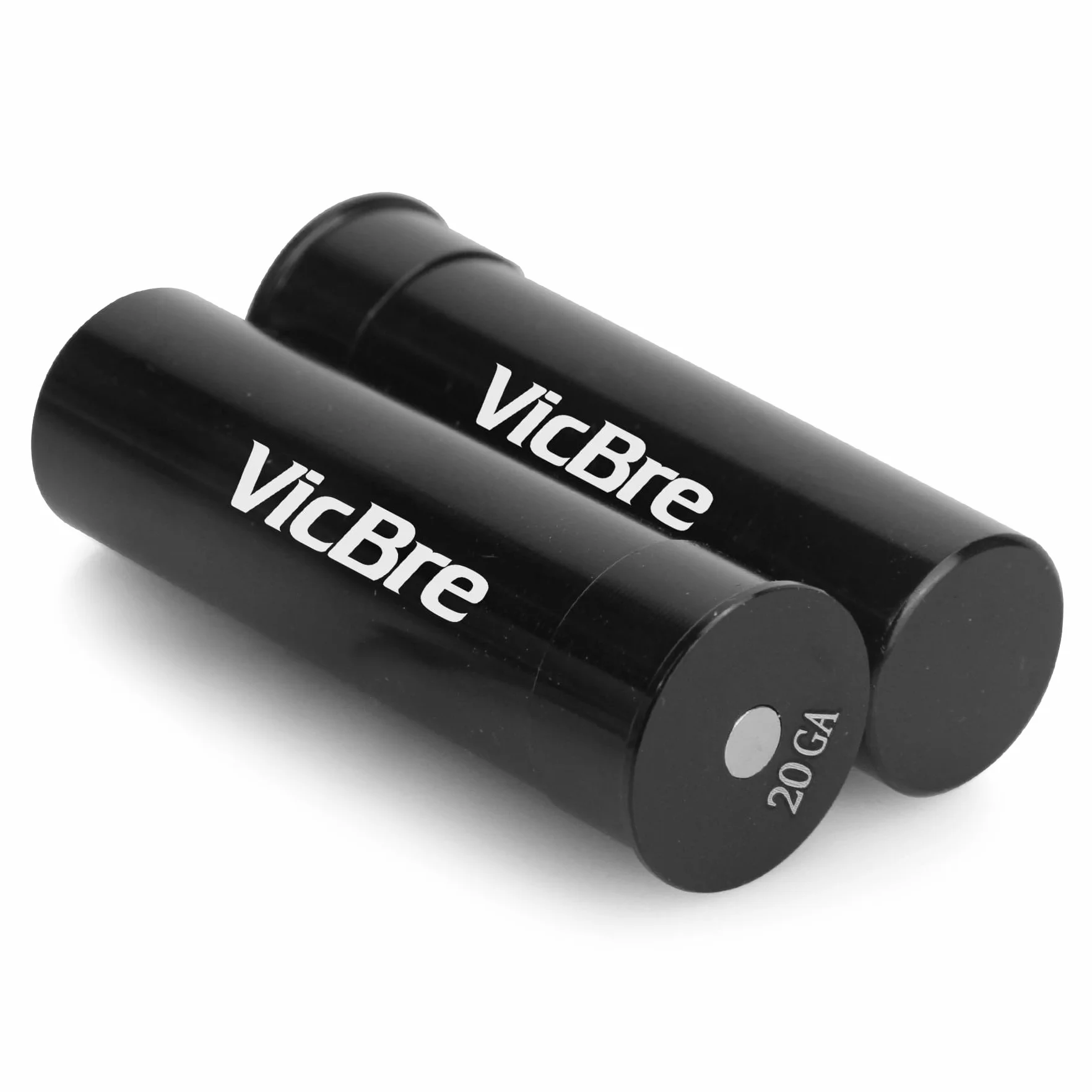 VicBre Cartuchos Falsos Tapón a presión Aliviamuelle Escopeta Calibre 20 Pack 2 Piezas