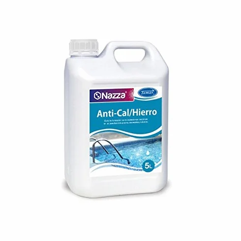 Antical - Antihierro Líquido para Piscinas | Anticalcáreo inhibidor Frente a los depósitos de Hierro, precipitados carbonados y sulfatos | Garrafa de 5 litros