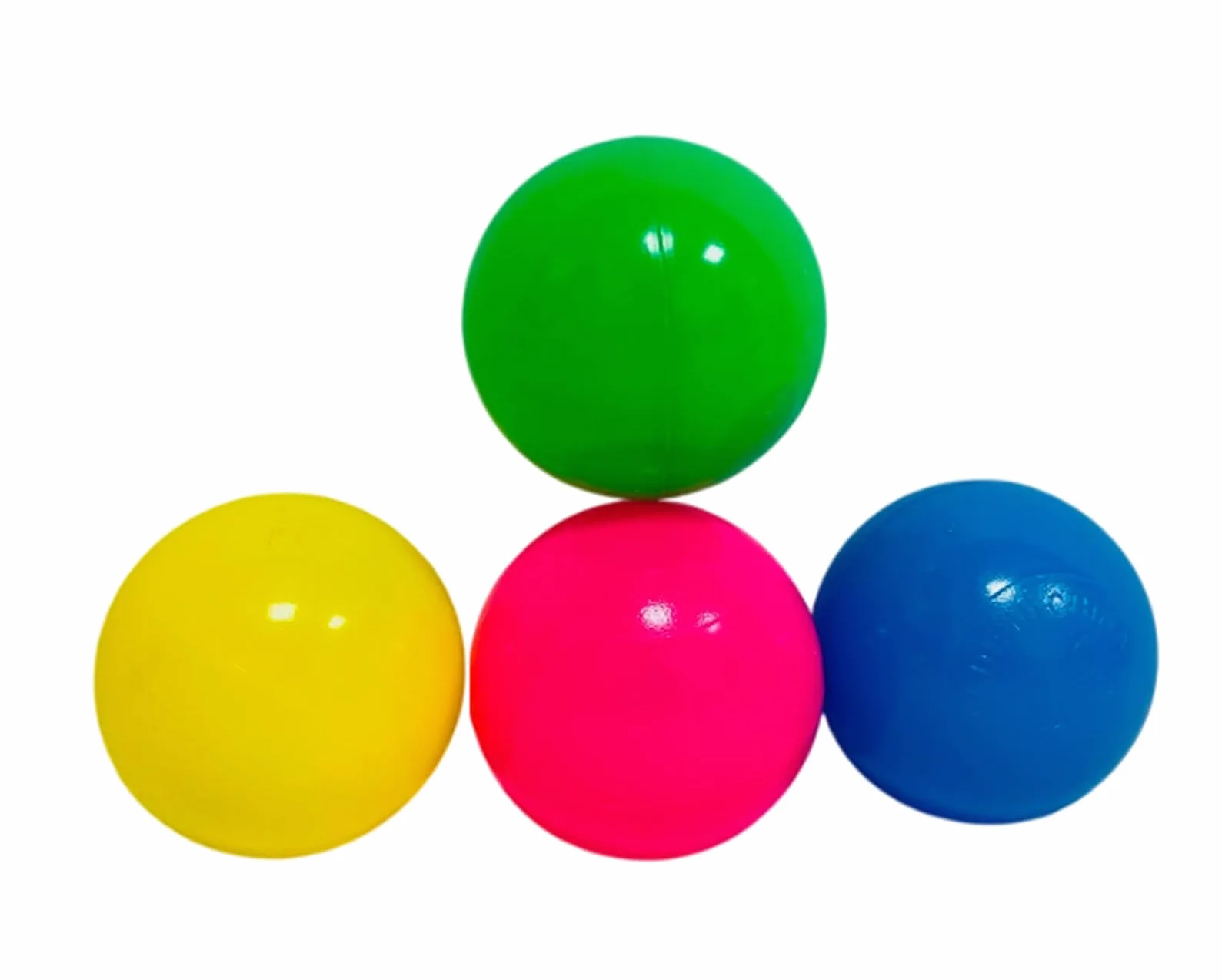 Bolas para raquetas de playa ligeras, juego de 4 bolas grandes de 5,5 cm