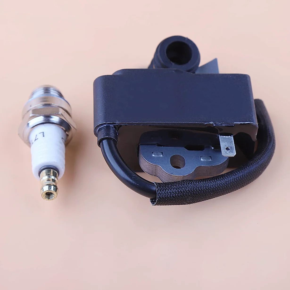 Kit de bujías y Bobina de Encendido for Motosierra CS-370, CS-400, CS-420ES, CS-370F y CS-400F (Pieza A411000264) Piezas de jardín