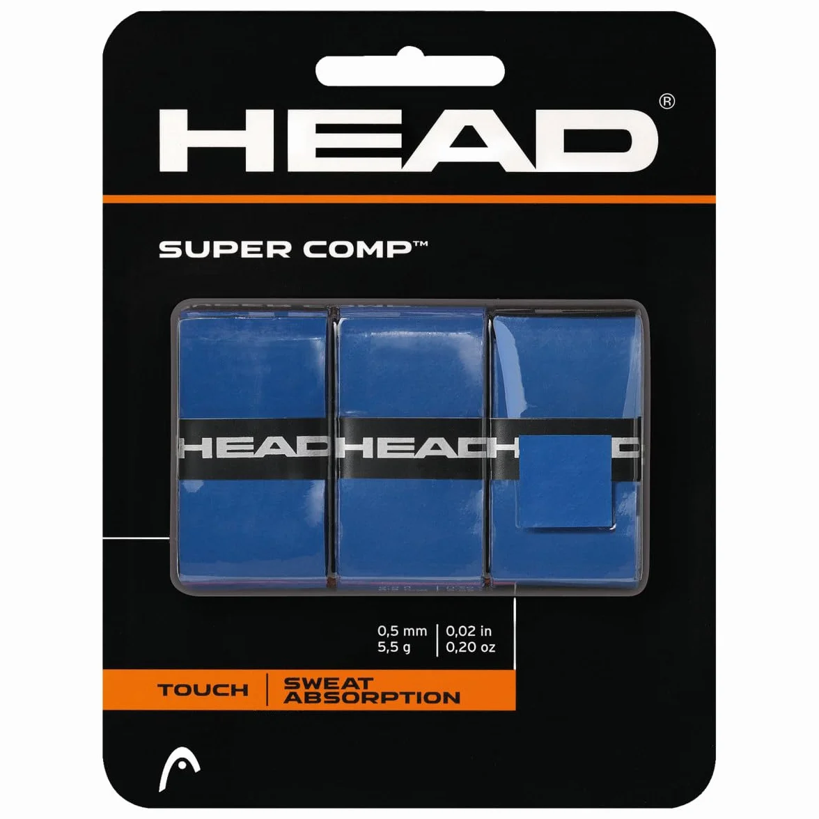 Head Supercomp Accesorio de Tenis, Adultos, Azul, Talla única