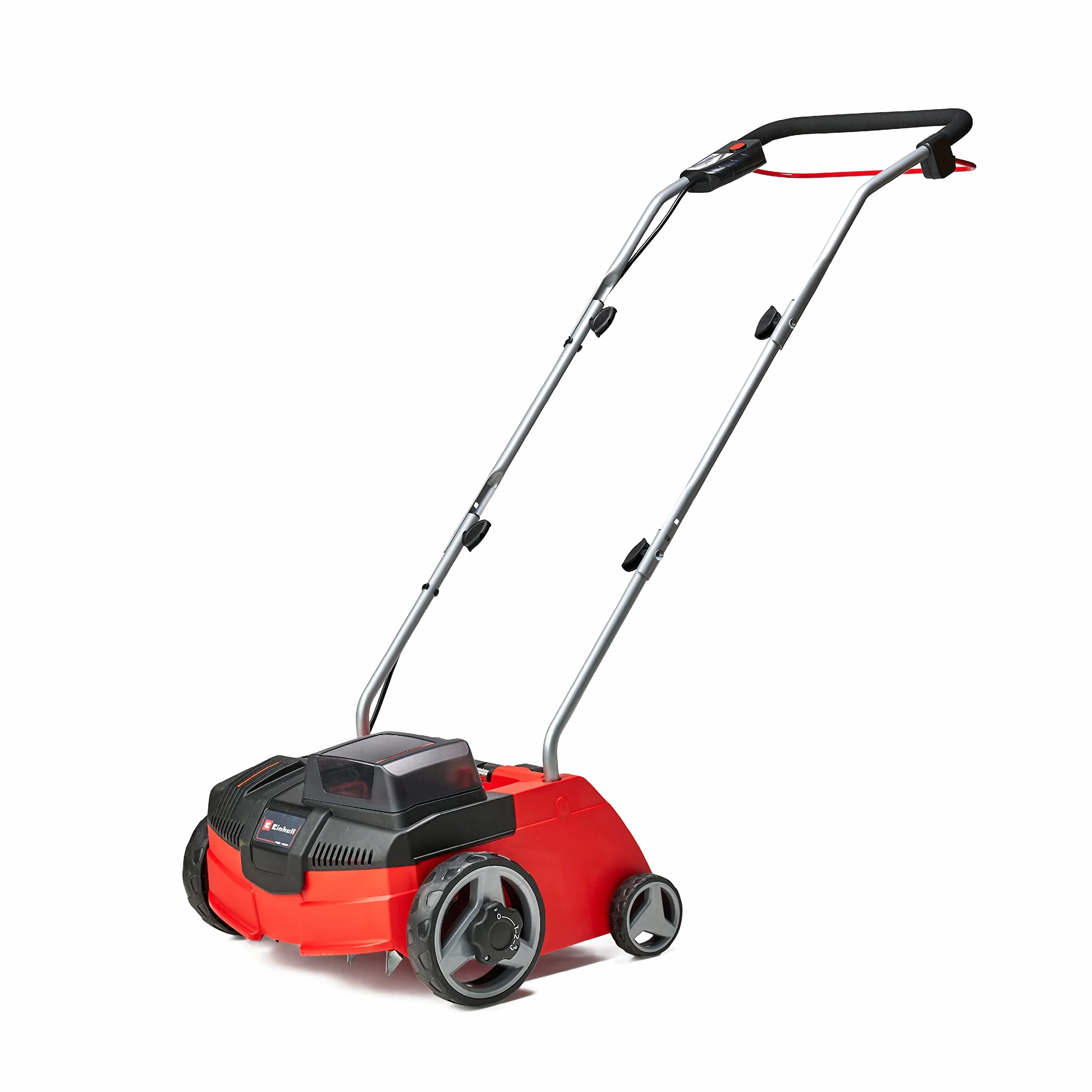 Einhell Escarificador/aireador inalámbrico - GC-SC 36/31 Li PXC. Combinada 3 en 1, motor de bobinado en serie, unidad de corte con rodamiento de bolas, suministrada sin batería y cargador