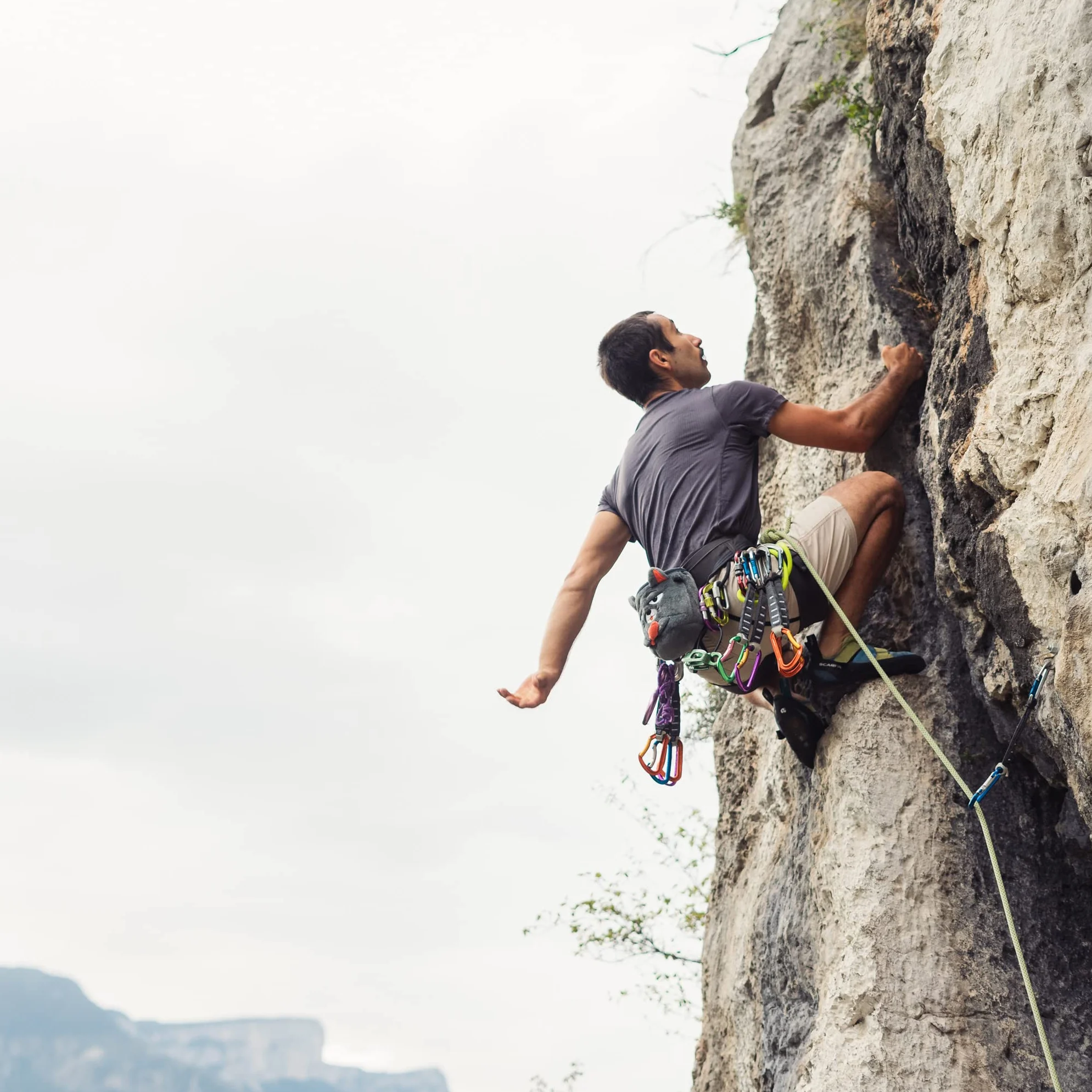 Bolsa de Tiza para Escalada en Roca y Búlder YY Vertical Gato