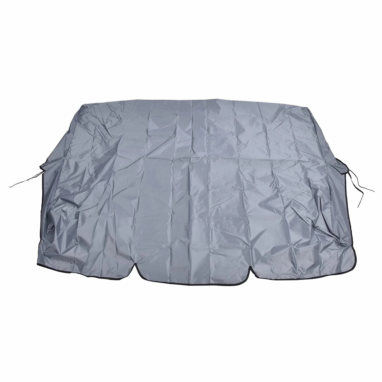 Omabeta Cojín de Columpio Columpio para Exteriores Silla de 3 Asientos Cojín Impermeable Reemplazo para Patio Jardín Cubierta de protección para Silla de Columpio(Gris)