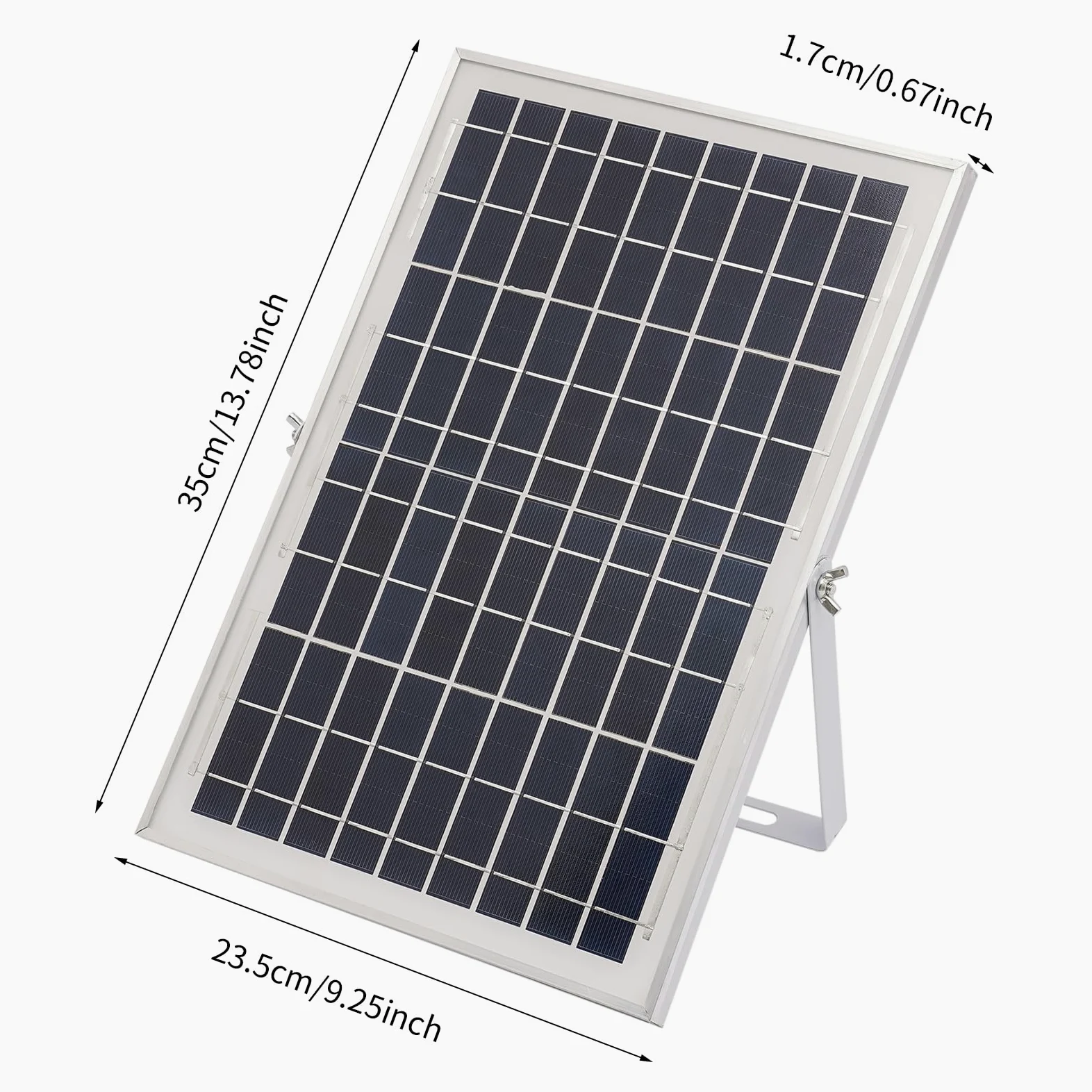 OUKANING Juego de bomba de agua solar para fuentes, 10 W, 1000 L/H, bomba solar para estanque IP68, resistente al agua, con mango de apoyo inclinable y alfombrillas antideslizantes, sin escobillas