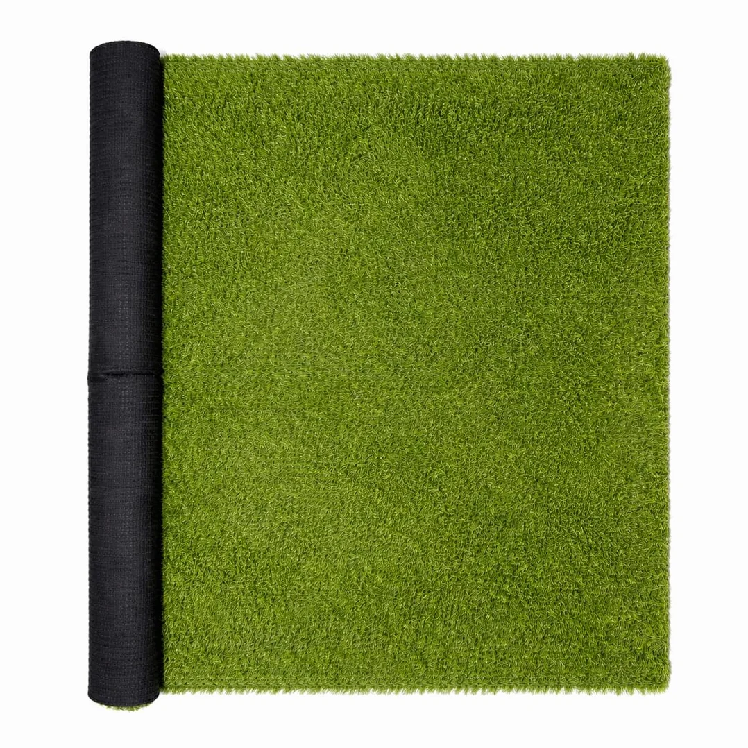 Acomoda Textil – Césped Artificial Alta Densidad 20mm para Interior Exterior. Rollo Hierba Sintética con Orificios Drenaje y Fácil Instalación para Jardín, Terraza, (Altura 20mm, 1x2,5m)