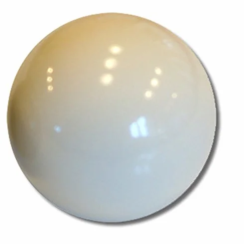 BCE Boule de Billard Blanche 57 mm