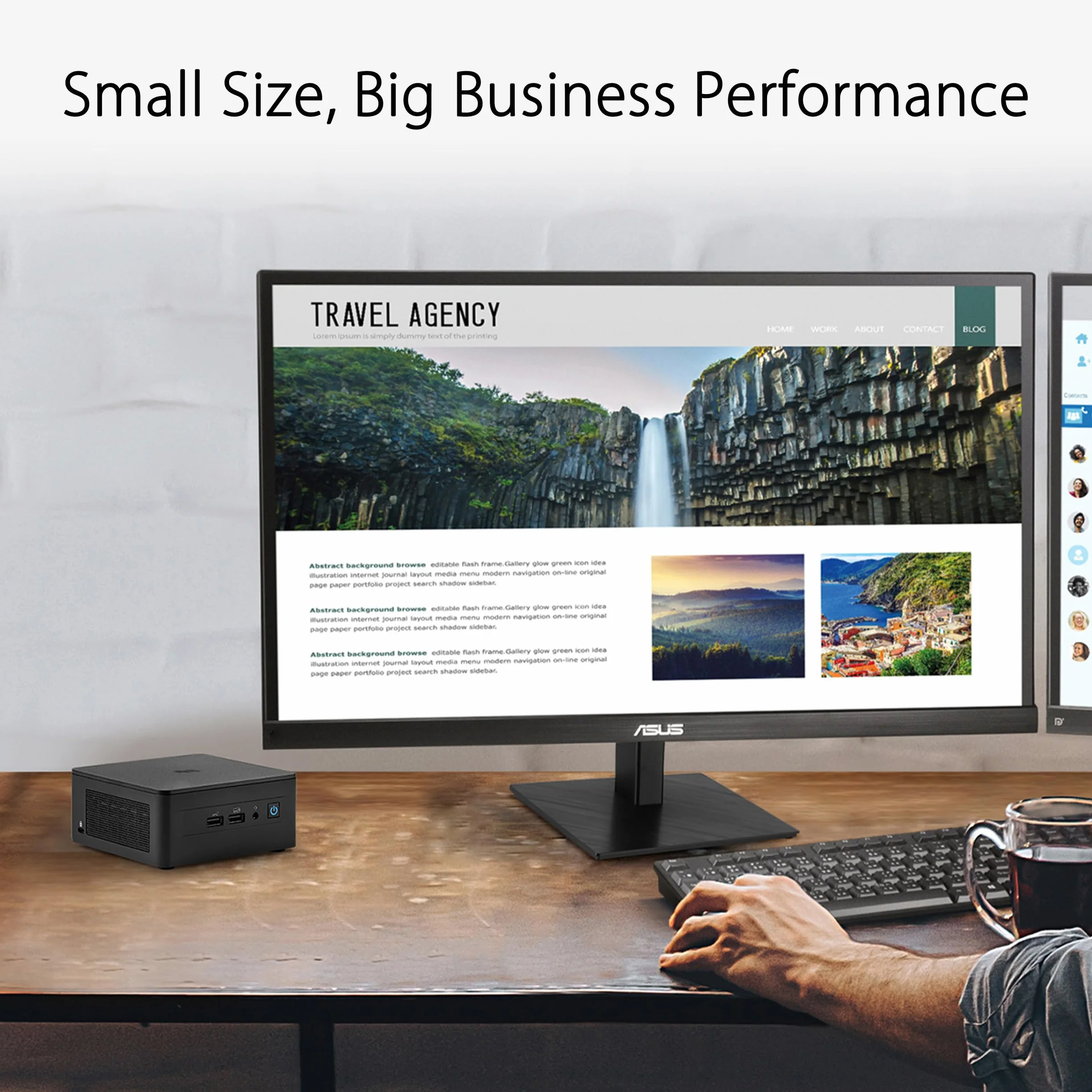 ASUS NUC 12 Pro Barebone Ordenador de sobremesa Intel Core i3-1220P Intel UHD Graphics