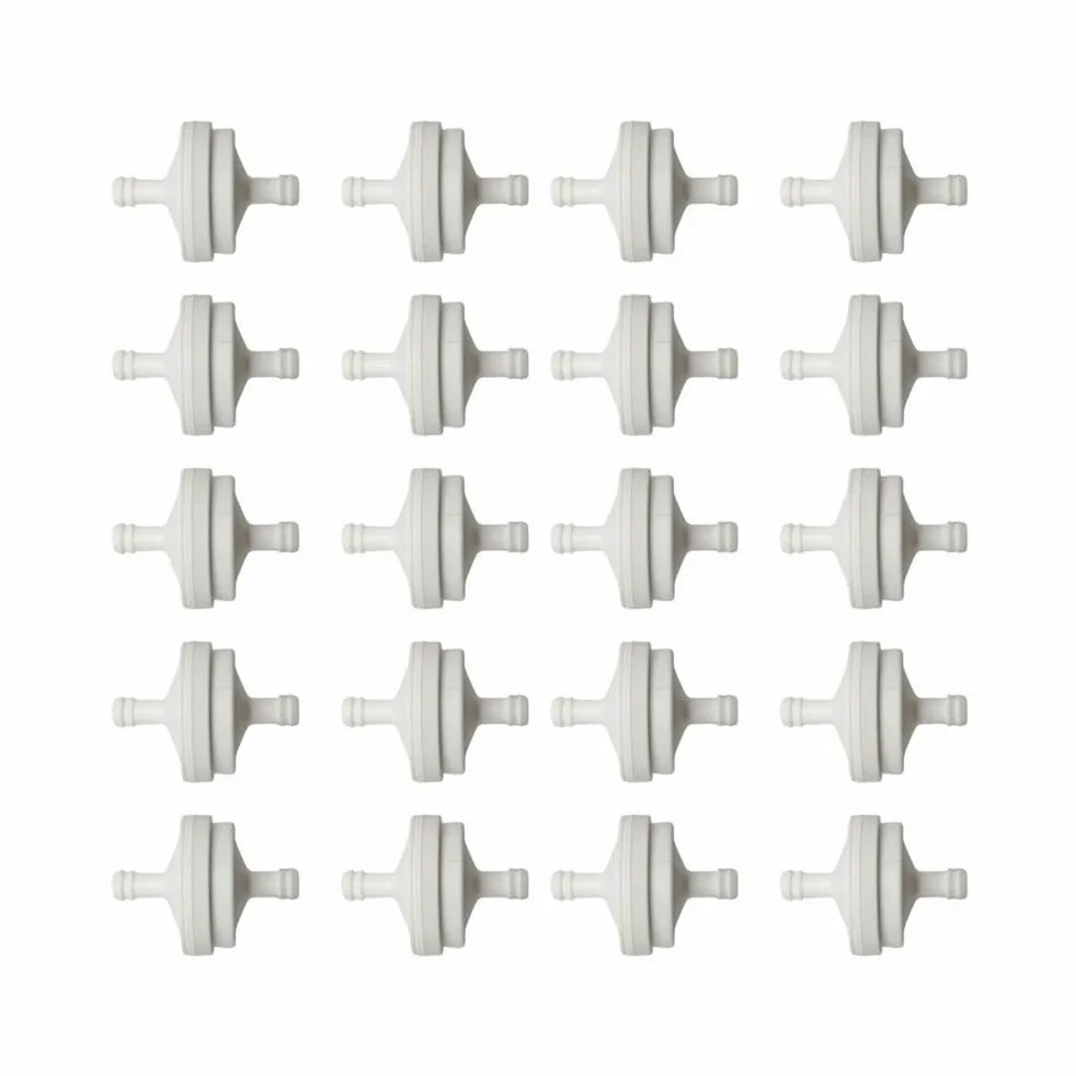20 Piezas Filtro de Combustible de Gas en línea ID de 1/4 Pulgadas Apto for 394358s 56679 394358