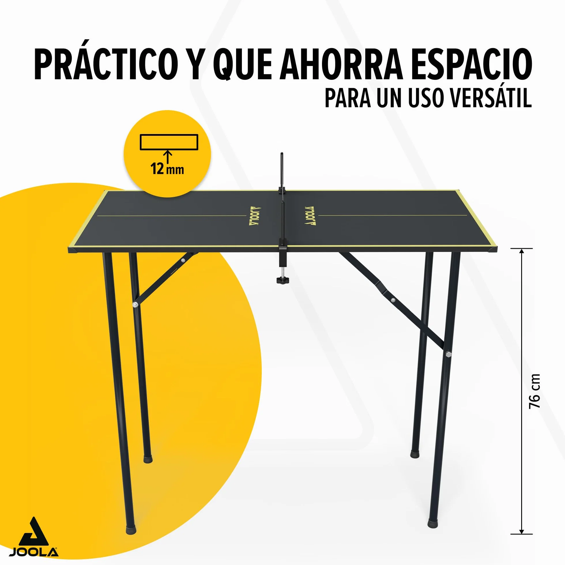 JOOLA Mini Mesa de Ping Pong para Interior con Red