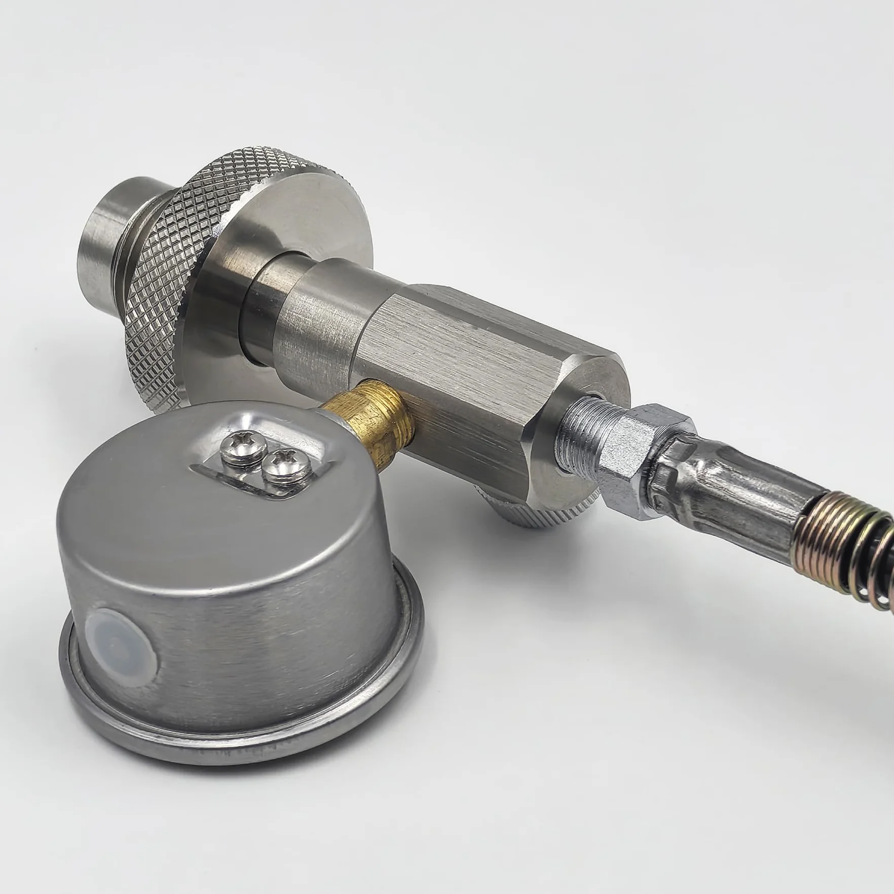 DRYHTEN Depósito de cilindro de aire comprimido G5/8 (5/8BSPP) DIN adaptador de válvula HPA