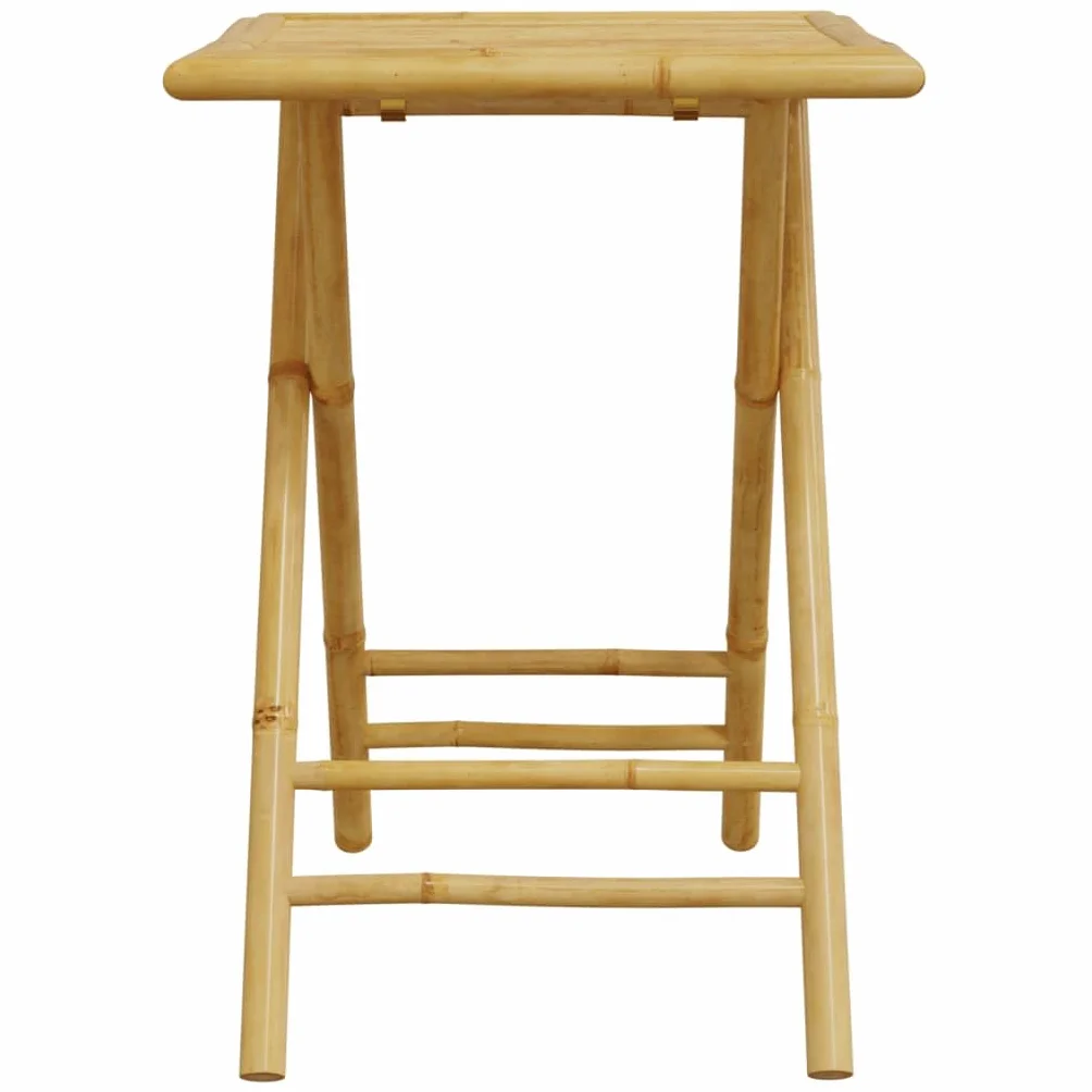 ZEYUAN Juego de Mesa y sillas de jardín 3 Piezas bambú, Conjunto Mesa Y Sillas Jardin, Mesa Y Sillas Terraza, Muebles Jardin Exterior, Conjuntos De Muebles De Jardín - 3278525