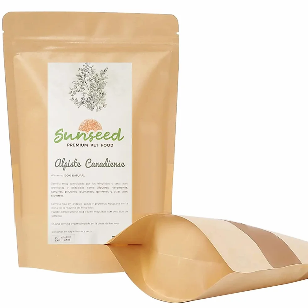 Alpiste Canadiense para pájaros. Apta para verderones, jilgueros, Canarios, pinzones, diamentes, periquitos y Otras Aves Silvestres. Sunseed 2.5 Kg