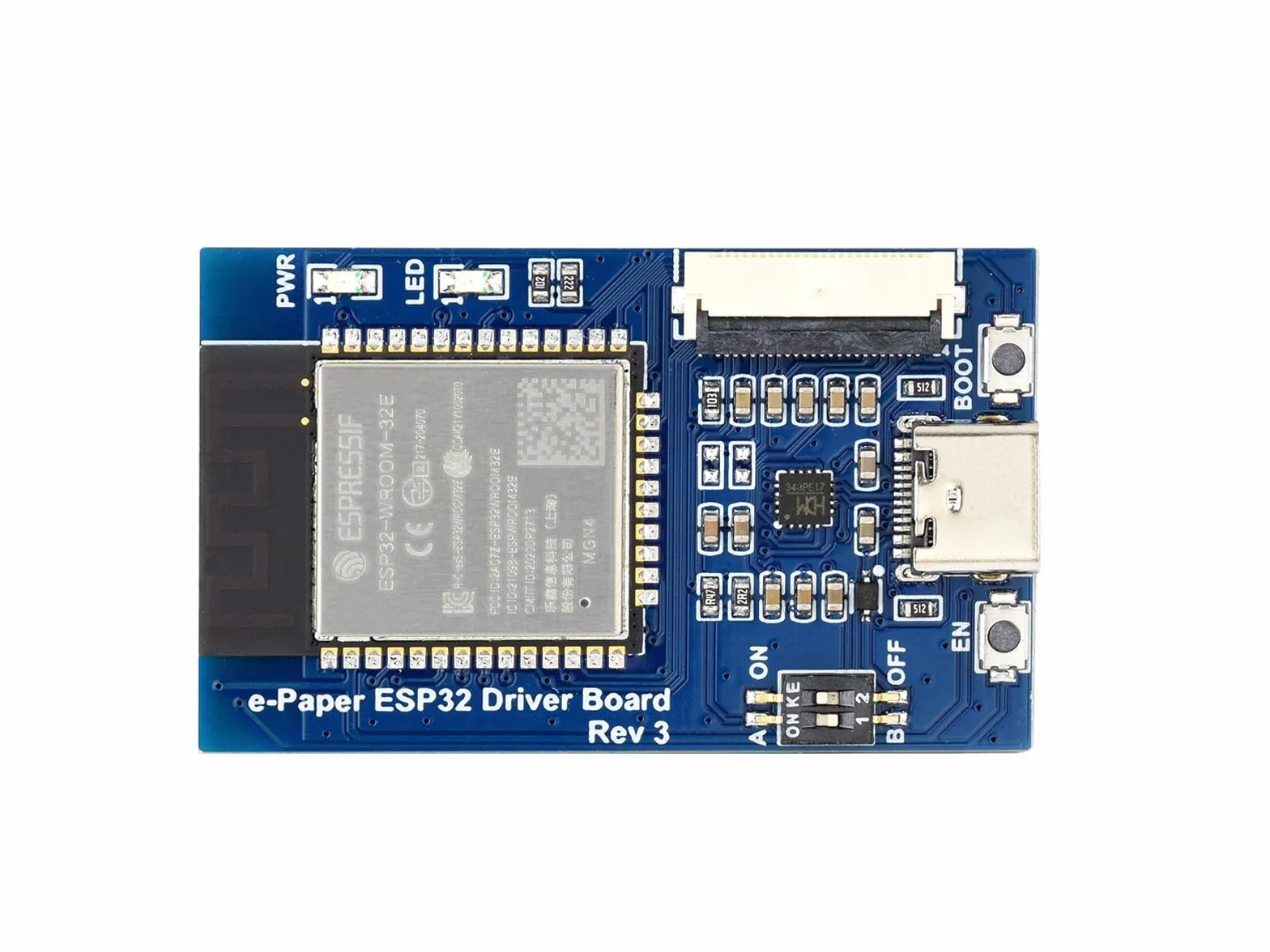Waveshare Universal e-Paper Driver Board ESP32 WiFi SPI