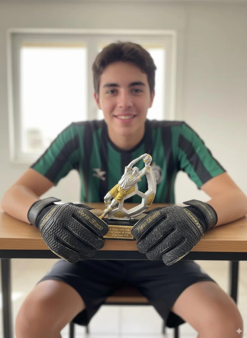 Trofeo Portero Fútbol GRABADO Premio Zamora PERSONALIZADO