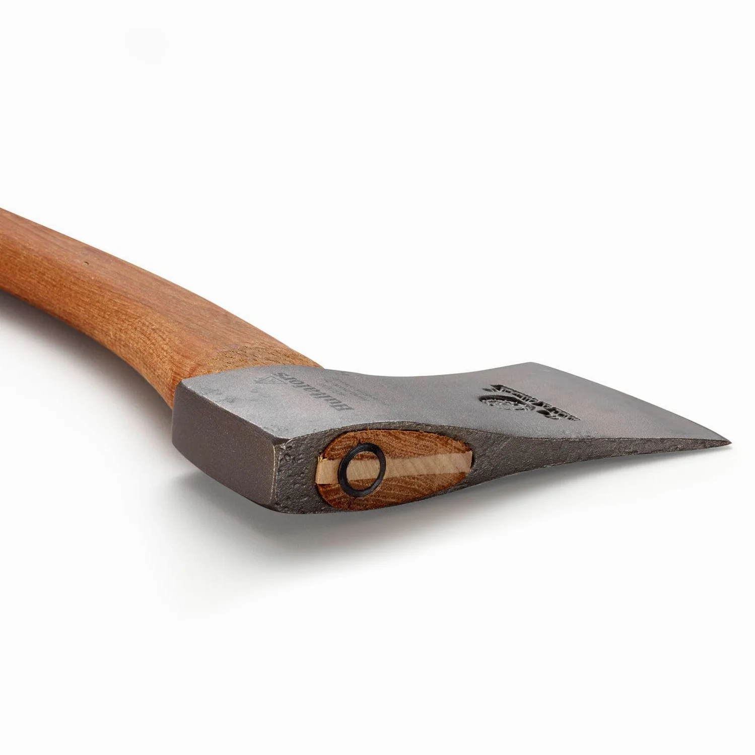 Hacha forjada a Mano de 535 mm de Hierro Forjado | Hultafors | Forjada en Suecia | 1315 g. Hacha de Gama Alta con Mango de Madera de Nogal Americano | Reafilable | 840086