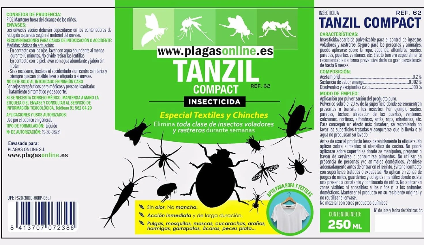 Como Eliminar Chinches de cama Pack Productos | Bombas descarga total | Insecticida Especial Tejidos (Elimina Pulgas, Chinches y Ácaros)