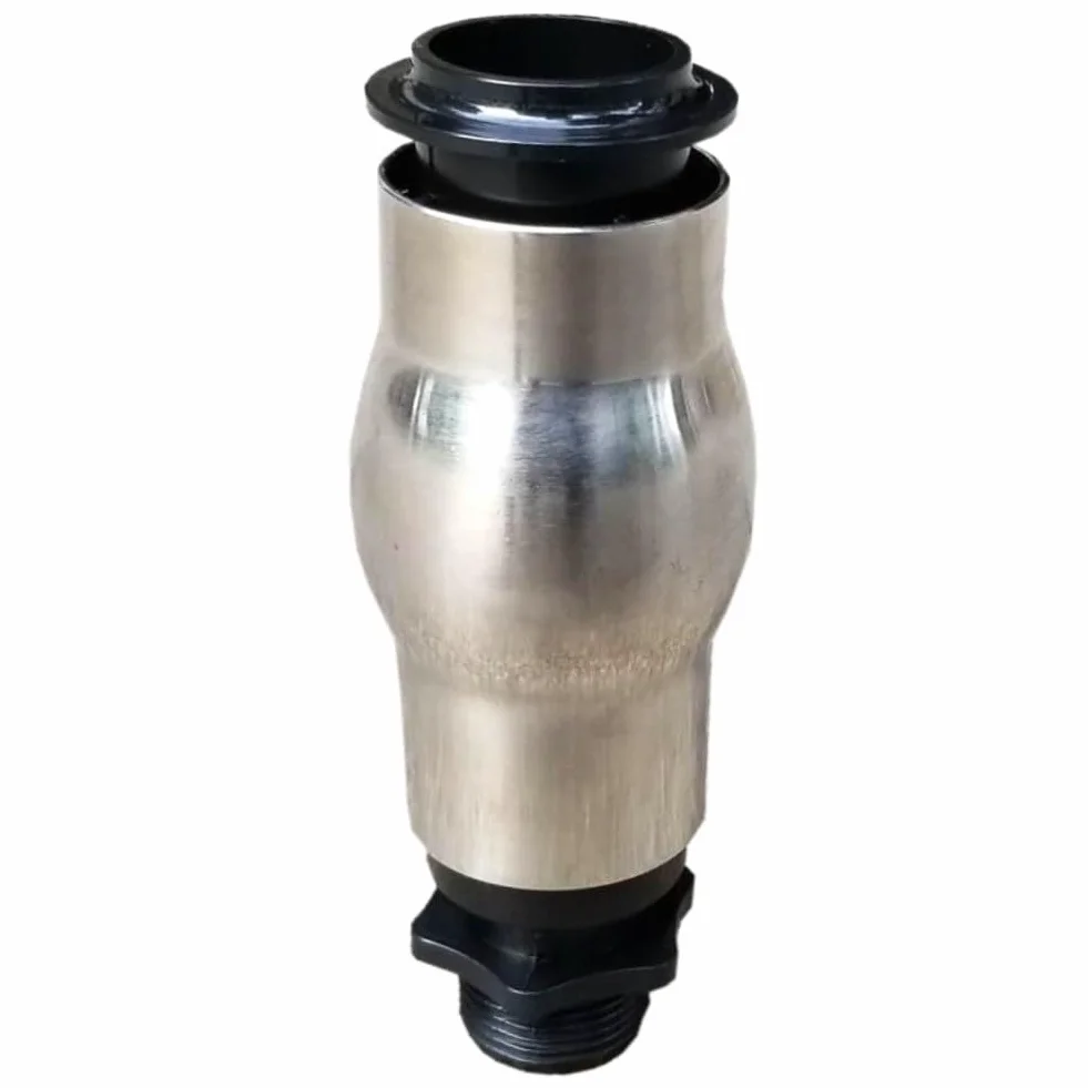 Boquilla de pulverización de acero inoxidable 304 G1 rosca macho para chorro de espuma de champán para estanque, lago, agua, jardín, decoración de paisaje