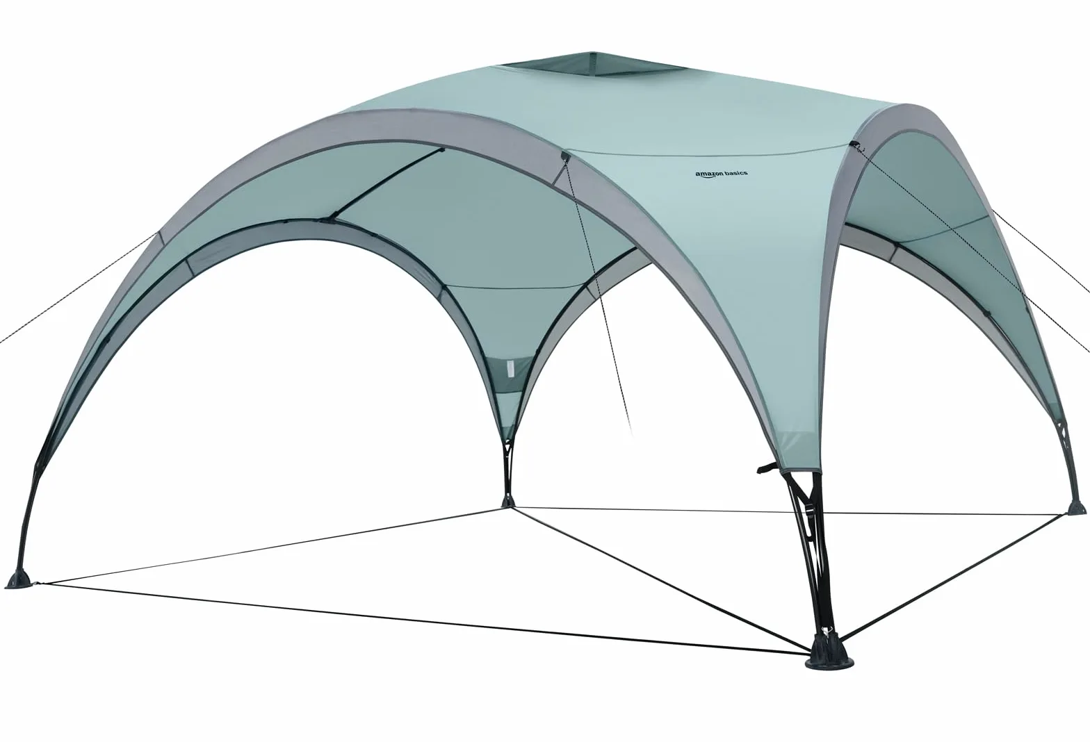 Amazon Basics Cenador Plegable 3.65 x 3.65 m Verde Claro