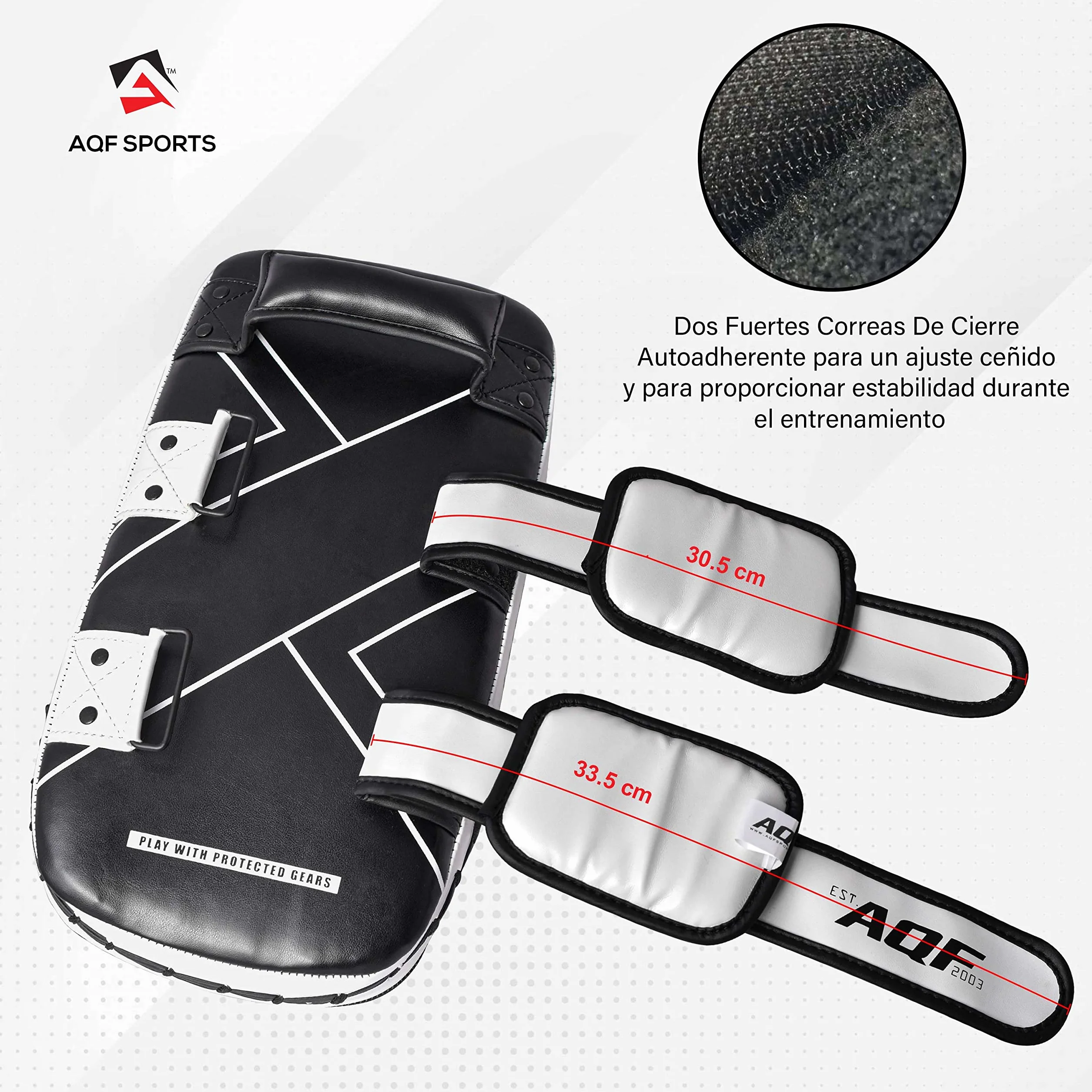 Almohadilla para Brazo Curvada de Protección para Golpes para Kick Boxing MMA Muay Thai