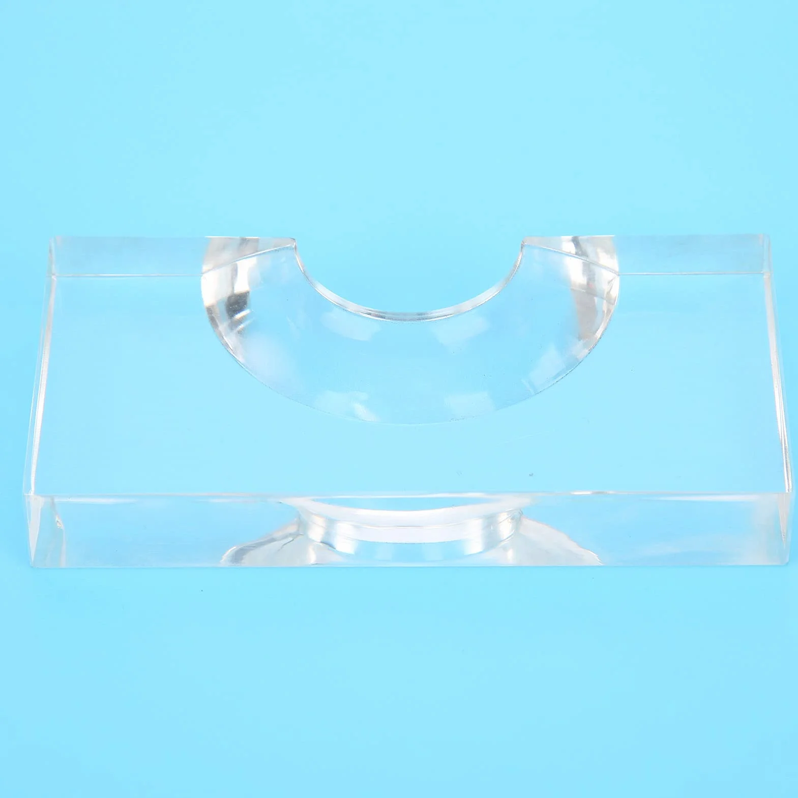 Soporte de bola de billar acrílico transparente profesional para billar americano