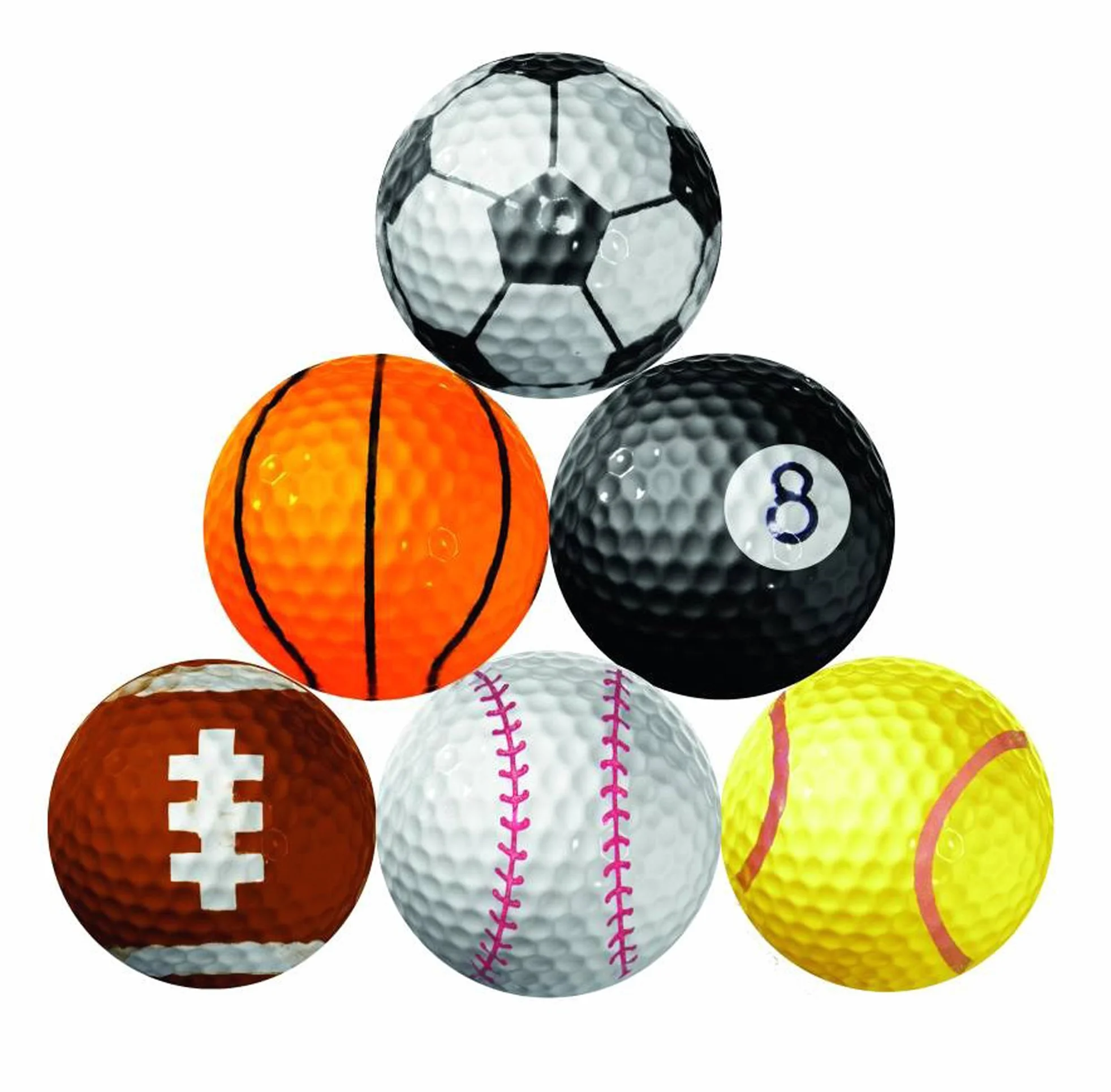 LONGRIDGE Golf Balls Pack of 6