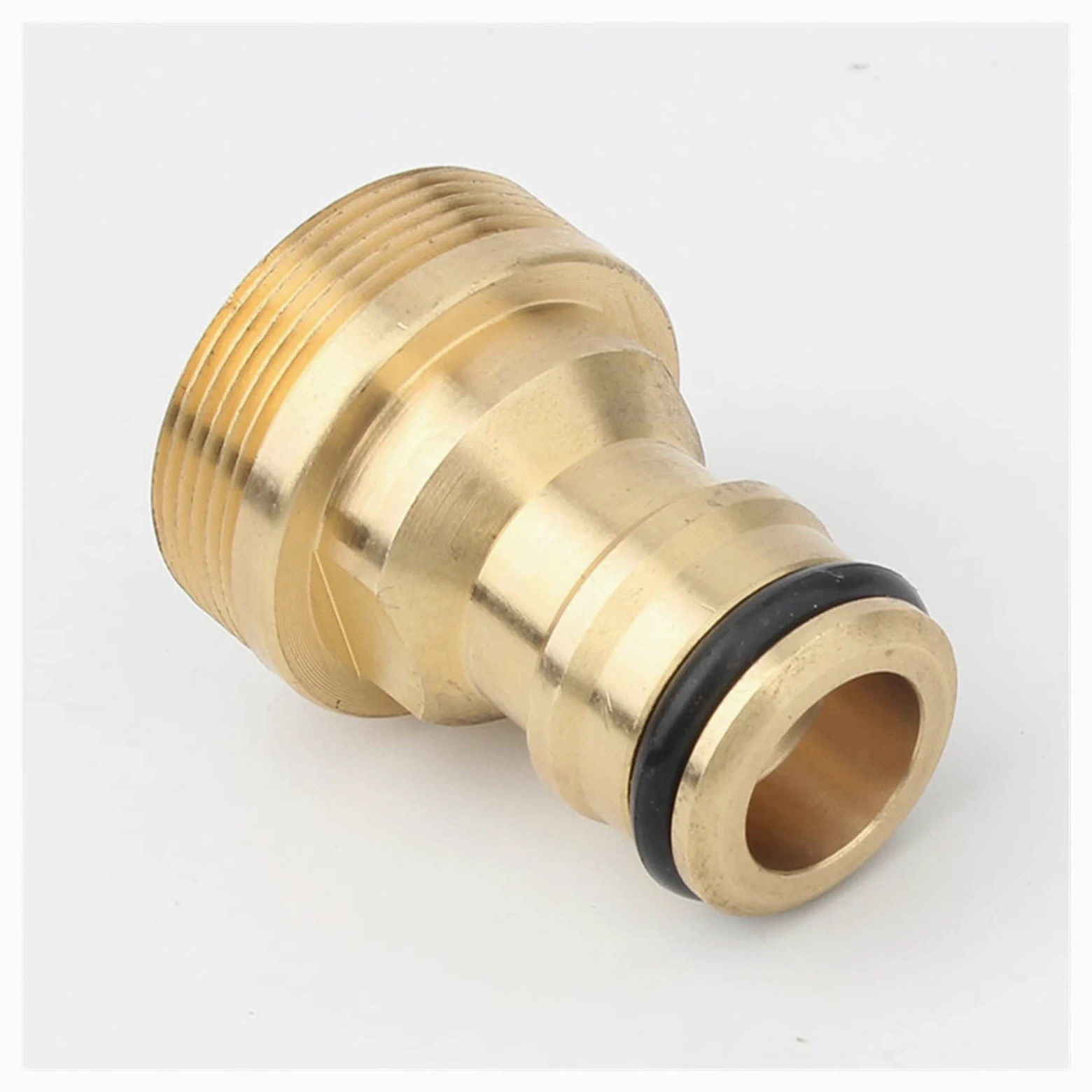 Conector rápido para grifo de tubería de riego de jardín Ajuste 1 pieza Adaptador de conector rápido macho de latón Manguera de agua de jardín Conector de grifo Filtro de agua Riego por goteo Acoplami