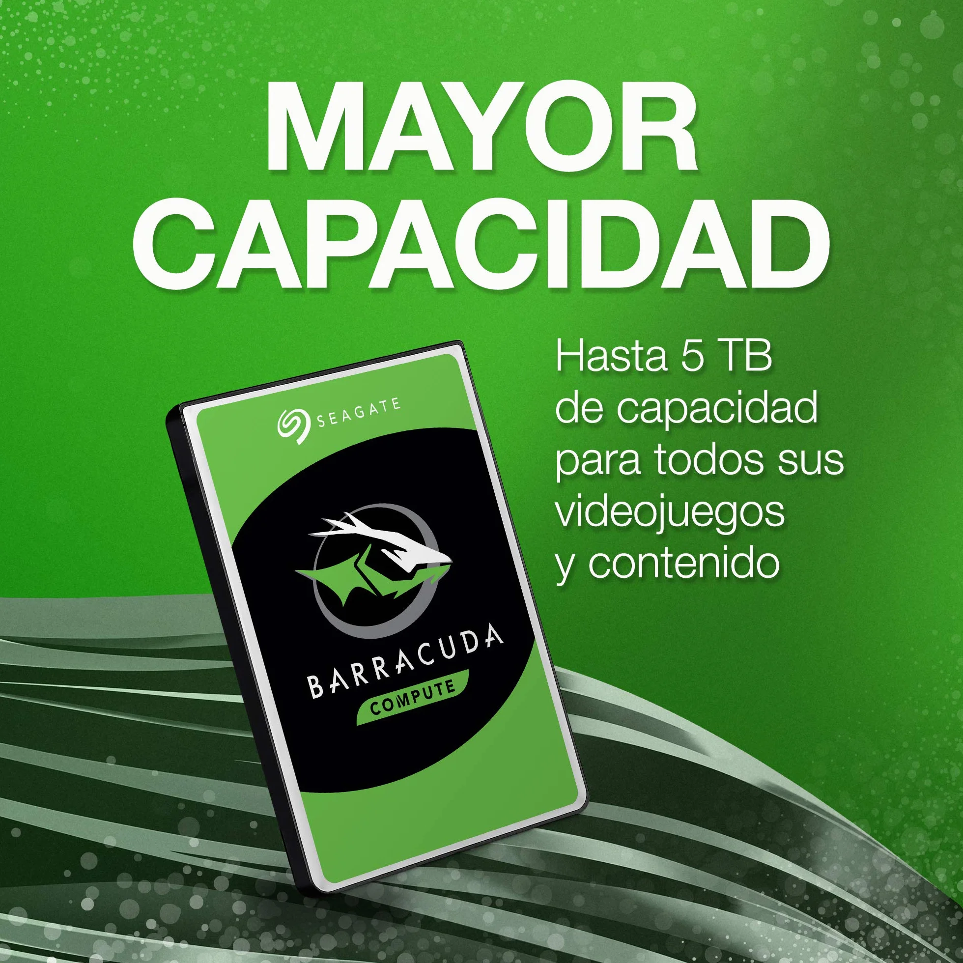Seagate BarraCuda 2TB Disco Duro HDD Interno 2.5 Pulgadas SATA 6 Gb/s 5400 RPM 128 MB Caché ST2000LMZ15