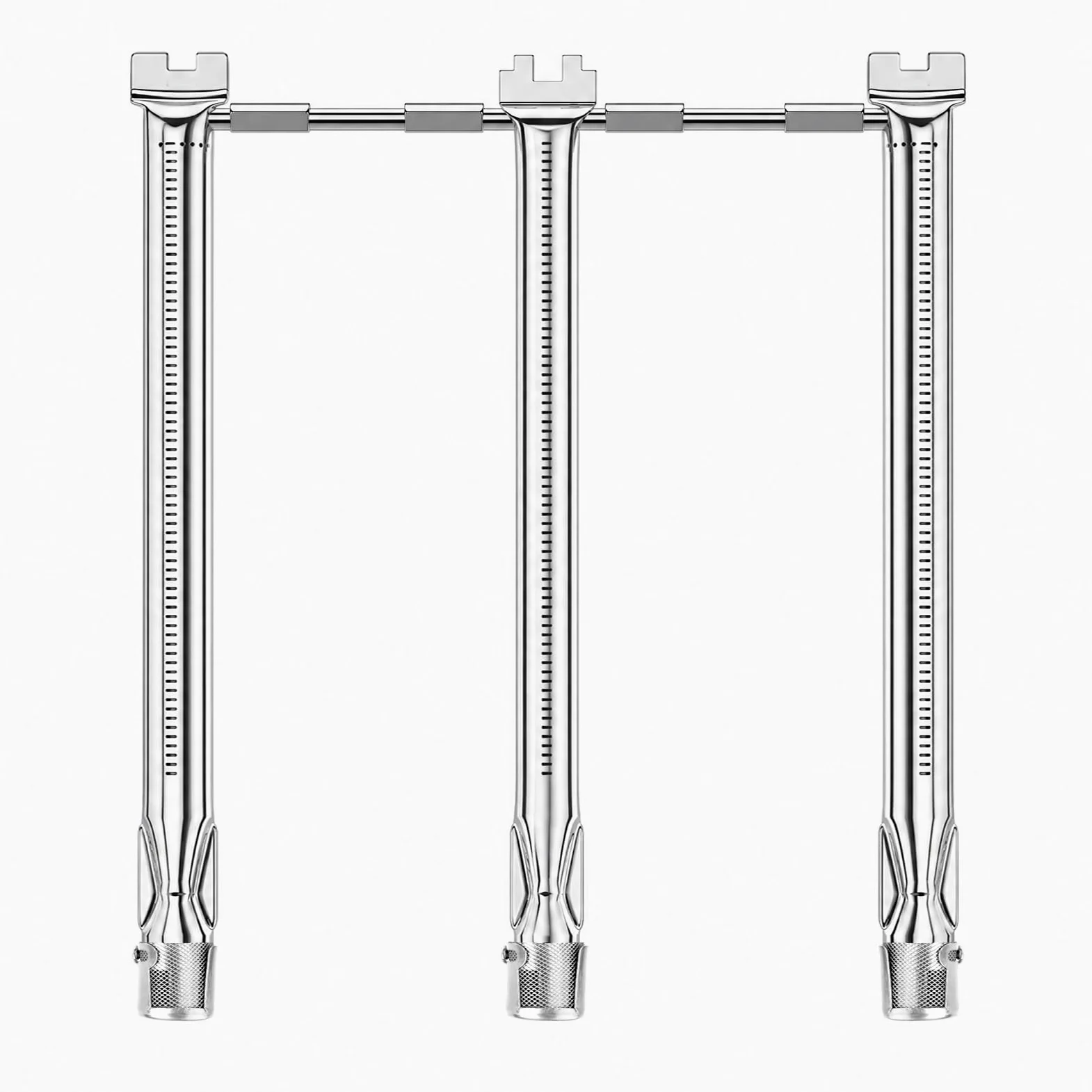 Uniflasy 69787, Tubos de quemador de parrilla para Weber Spirit 300 Series, Spirit E310 E320 S310 S320 E330 S330 304 Parrillas de gas de acero inoxidable con control frontal (201317), Weber Spirit