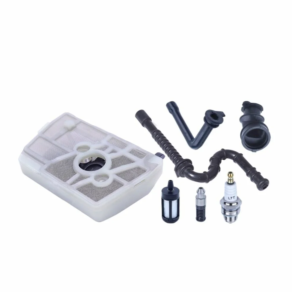 Kit de bujías de línea de Aire, Combustible y Aceite for Motosierra 028AV, 024, 026, MS240, 1121, 120 y 1625