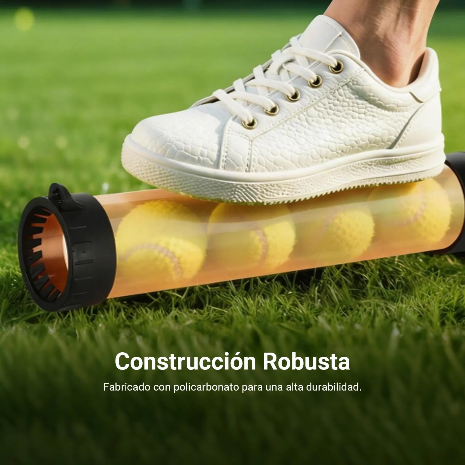 NEEWER Recuperador de Bolas de Tubo 3 Secciones Extraíble Anti-Plegable Colector Superior con Tope Correa de Mano