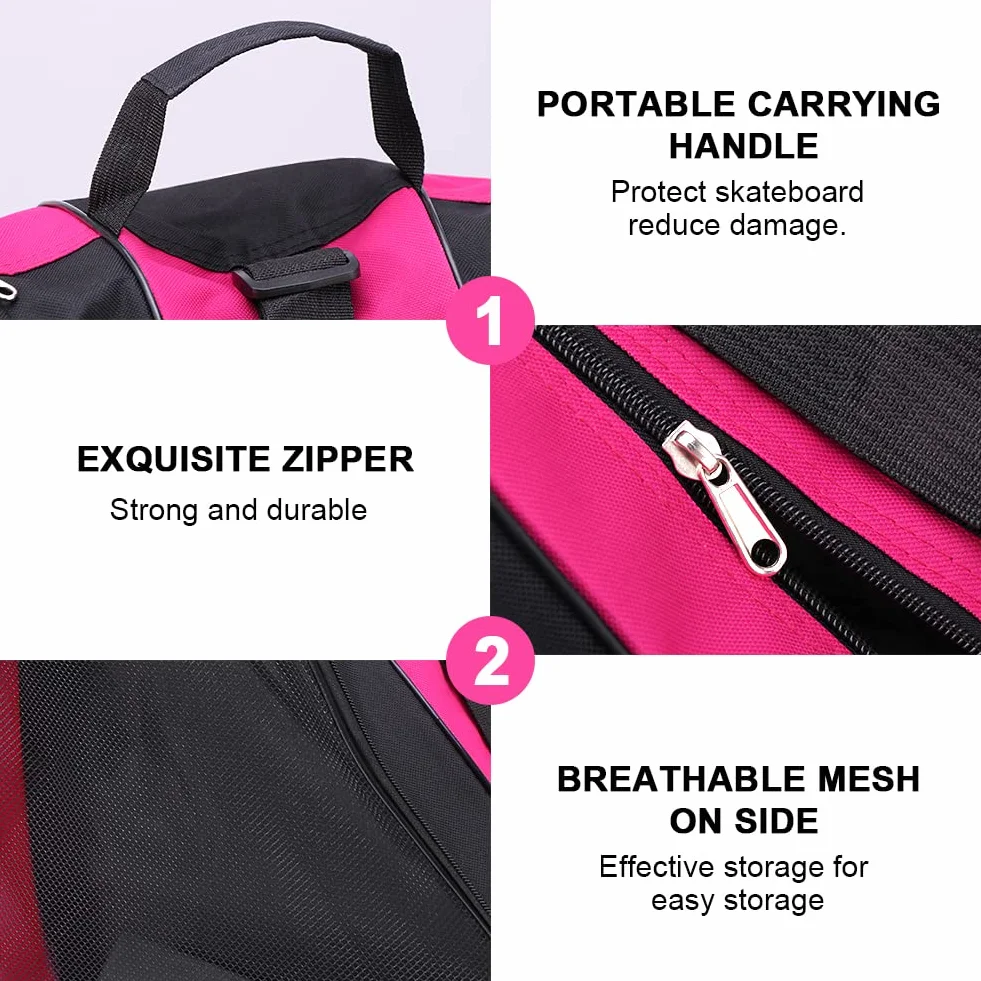 Bolsa de transporte de tela Oxford para patines de ruedas